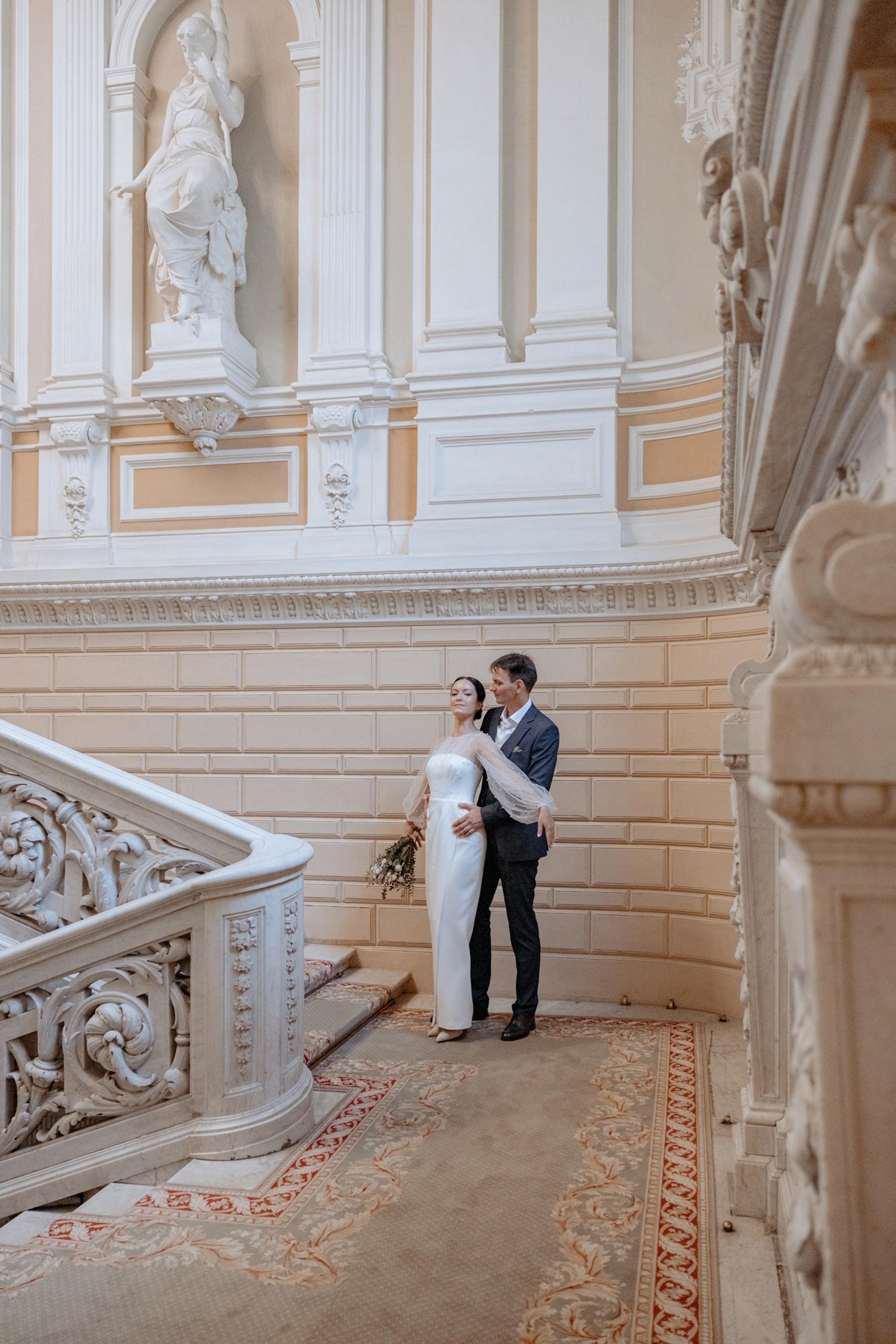 свадебная церемония в загсе №1 спб