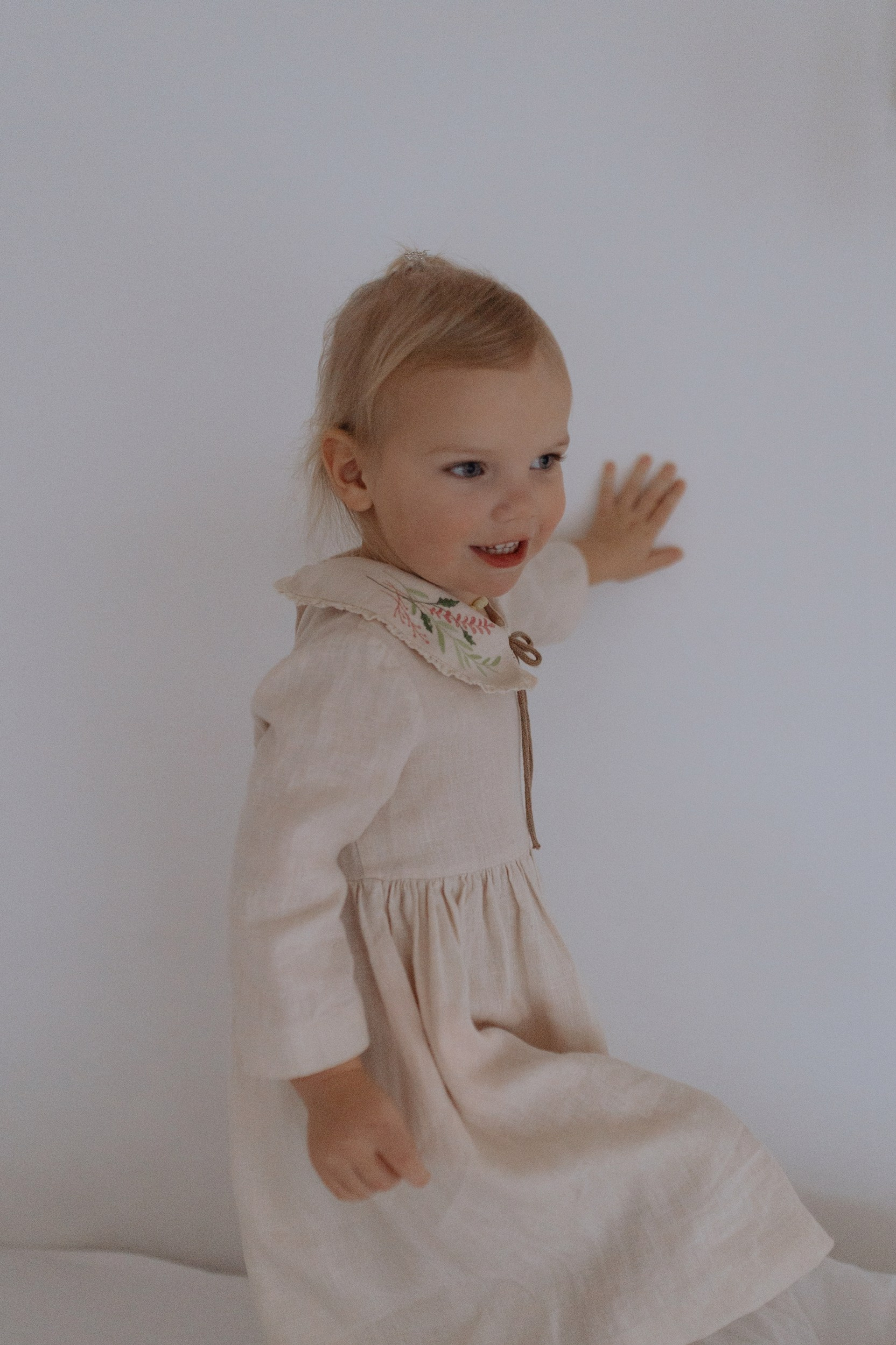 семейный портрет с детьми в естественной позе