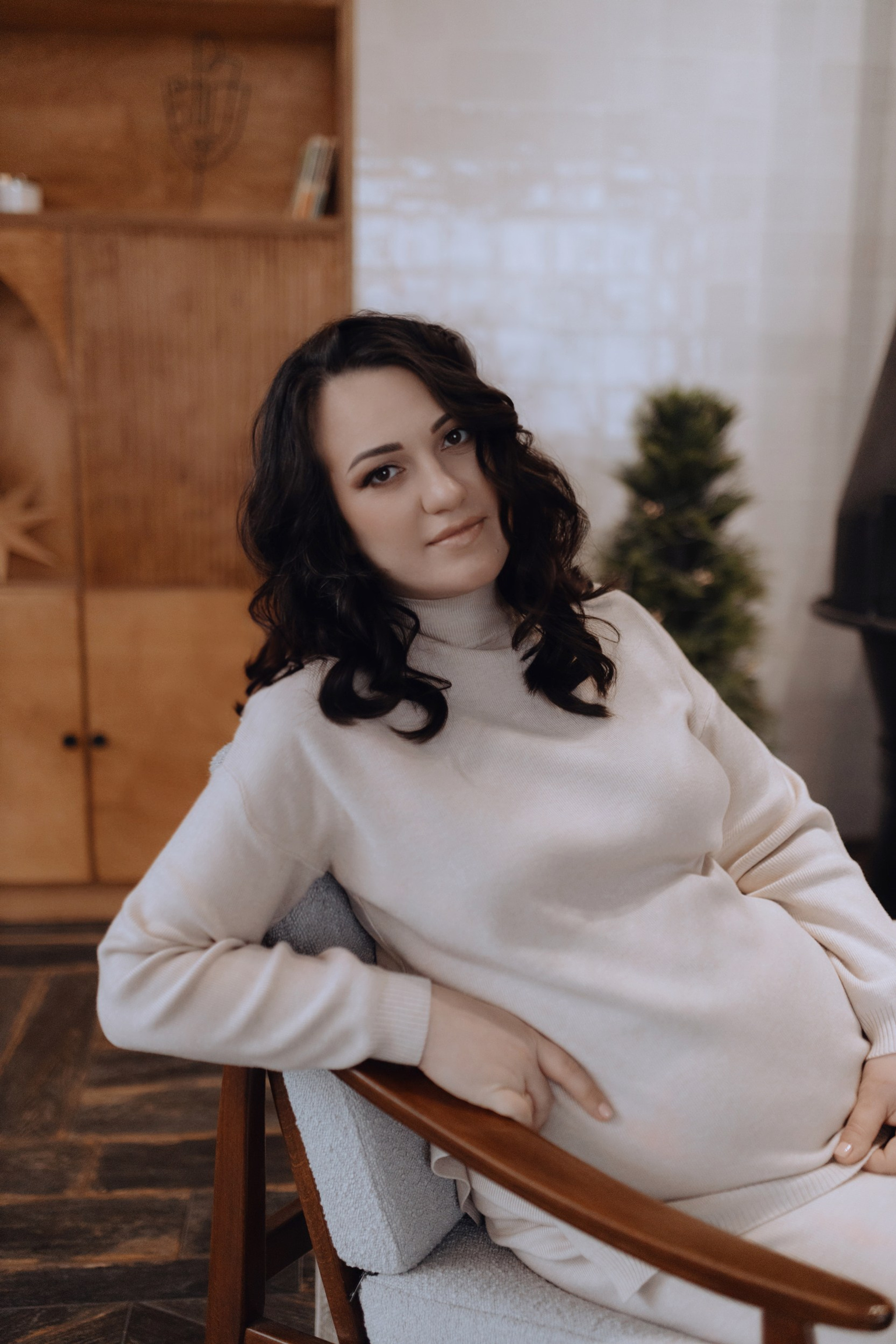 семейный портрет с детьми в дневном свете