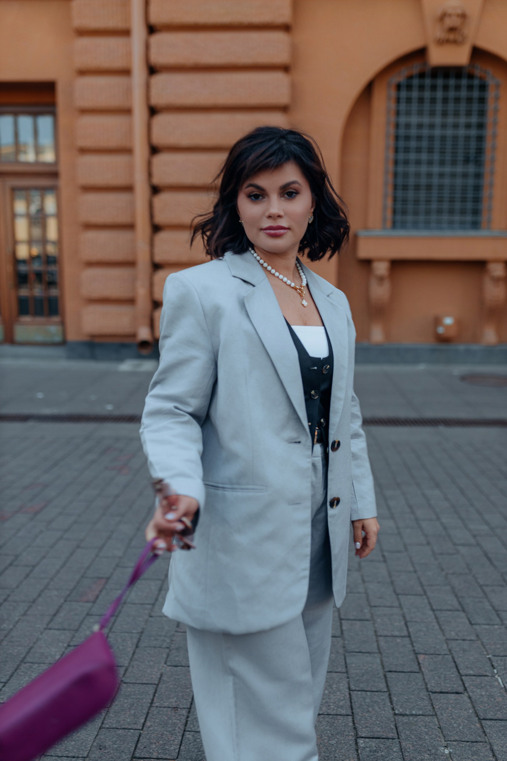 женский lifestyle портрет летняя прогулка спб