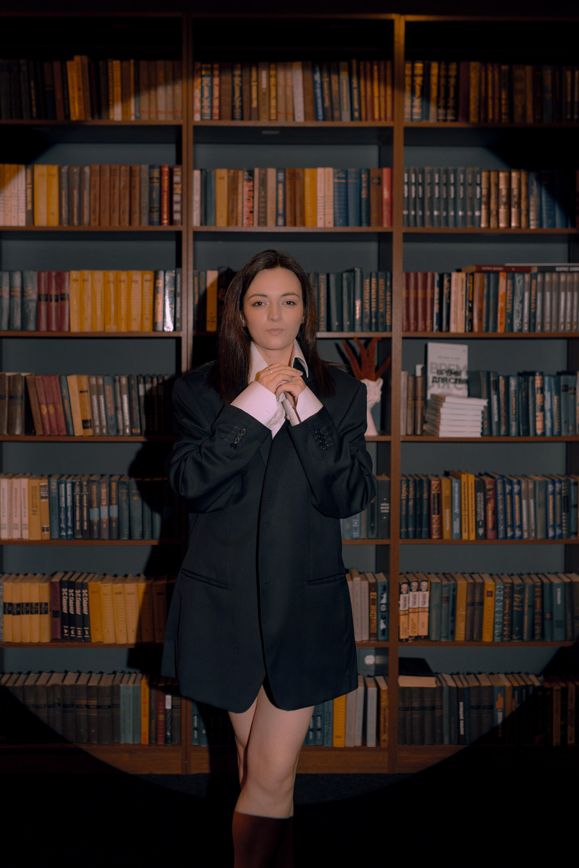 портрет женщины в авторском стиле фотостудия