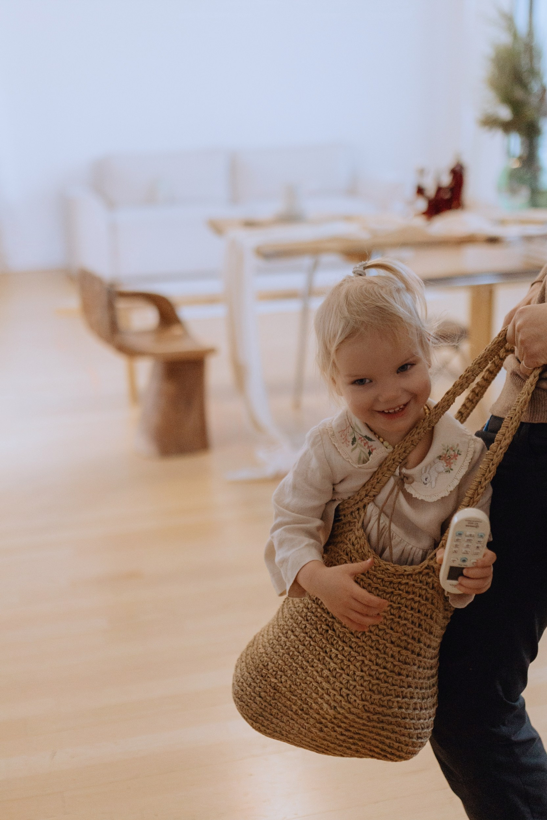 семейный портрет с детьми в естественном свете