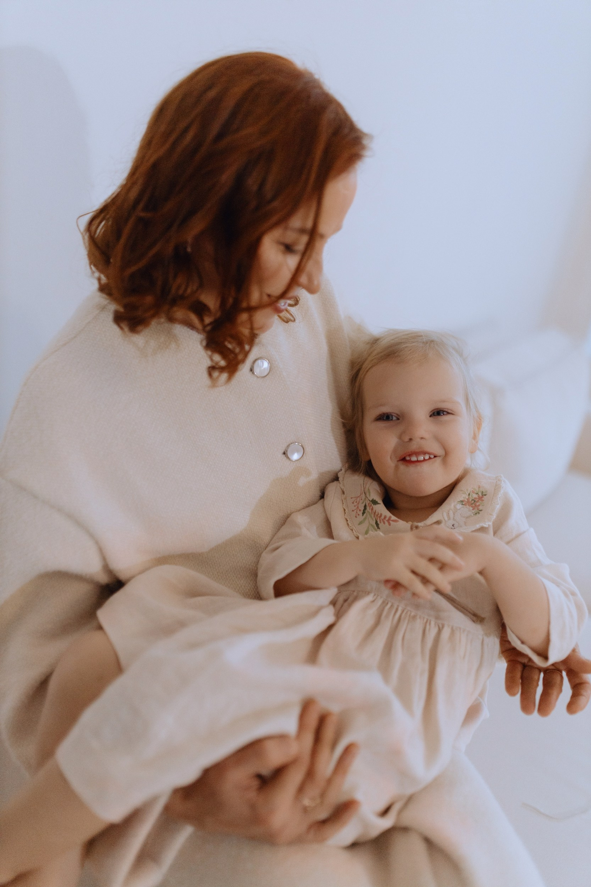 семейная фотосессия с маленьким ребёнком