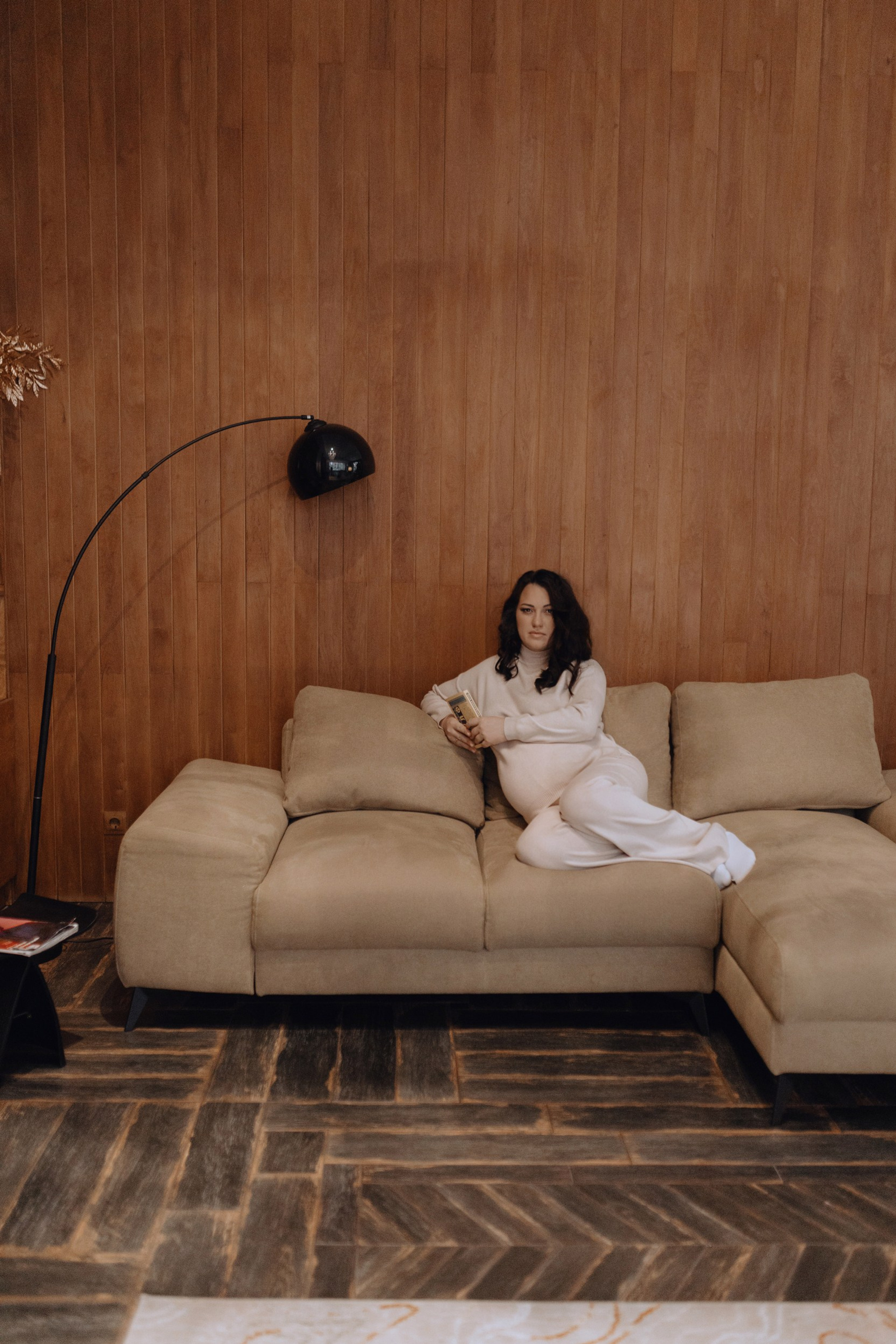 фотосъёмка семьи в спокойной атмосфере