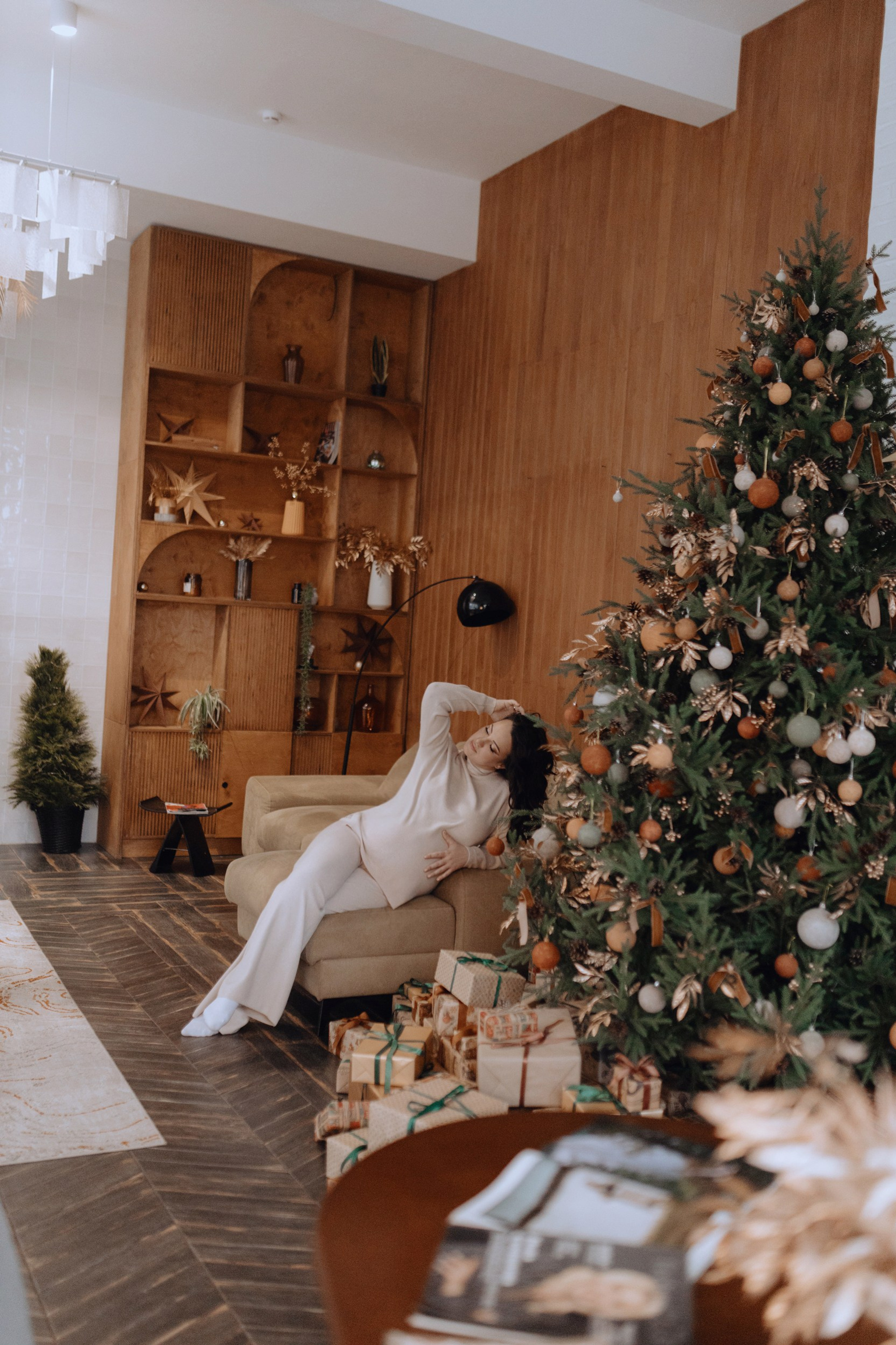 семейная фотосессия с детьми в студии