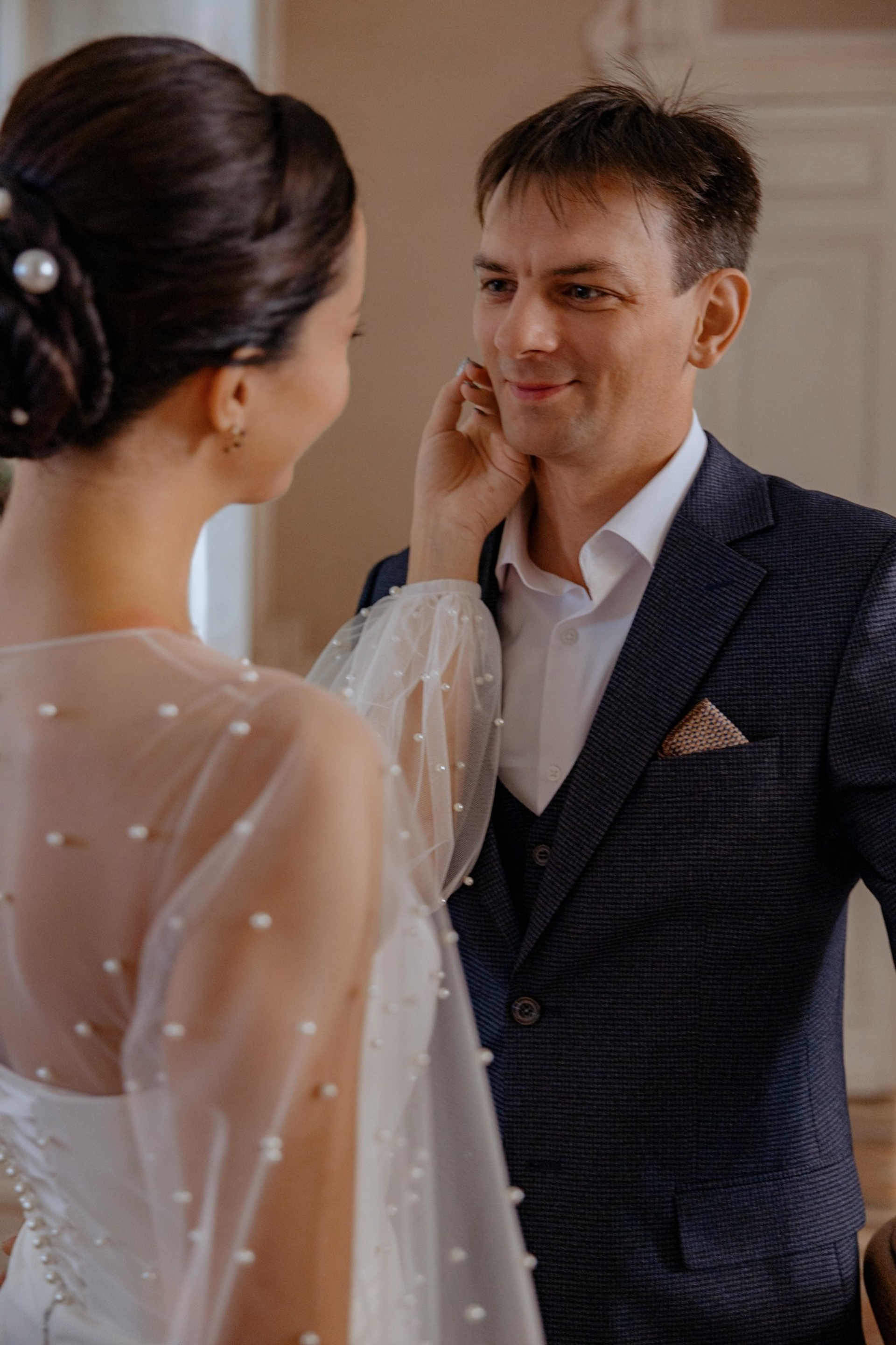 свадебная церемония в первом загсе