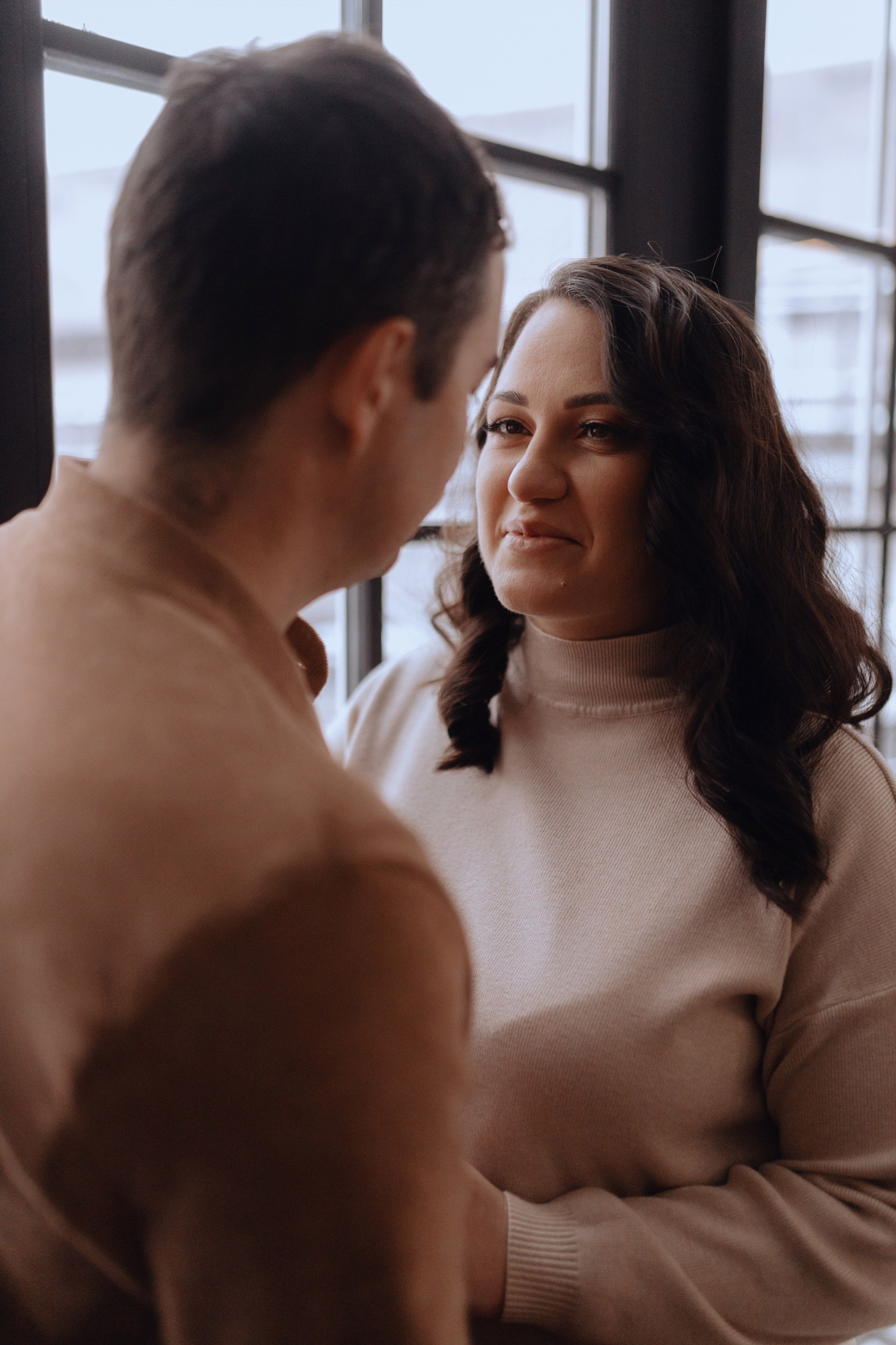 семейная съёмка с ребёнком в студии