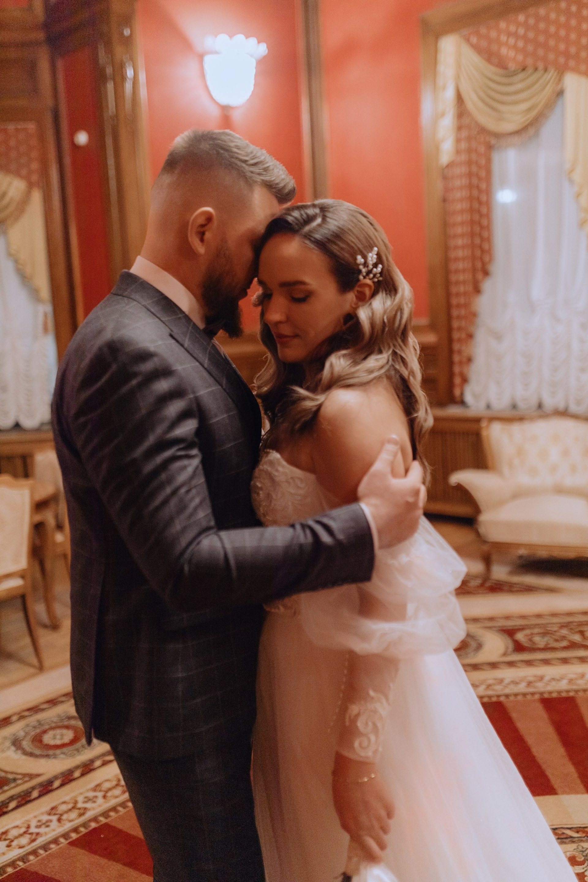 фотосессия пары в день росписи спб