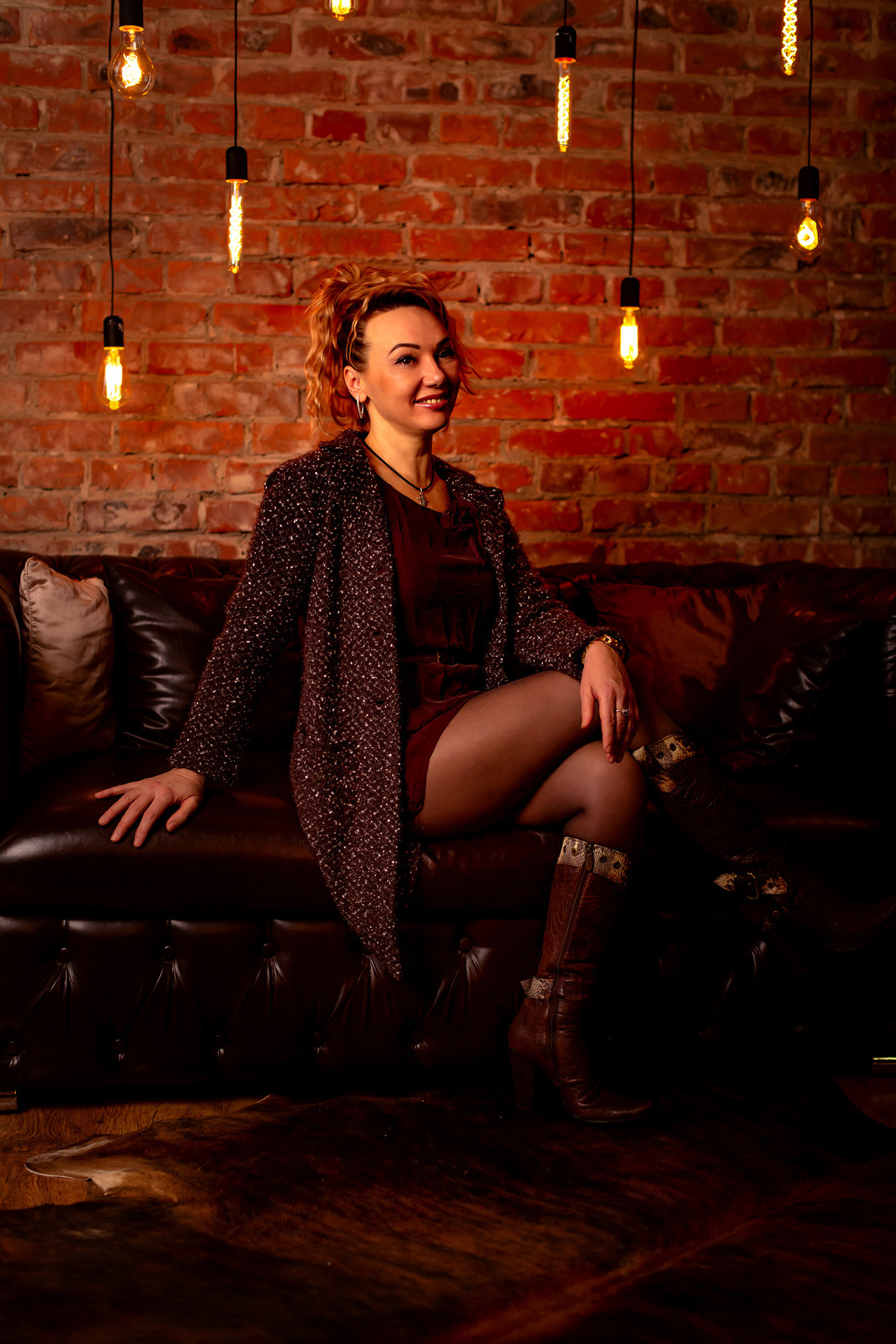 Съёмка Татьяны в ловт студии