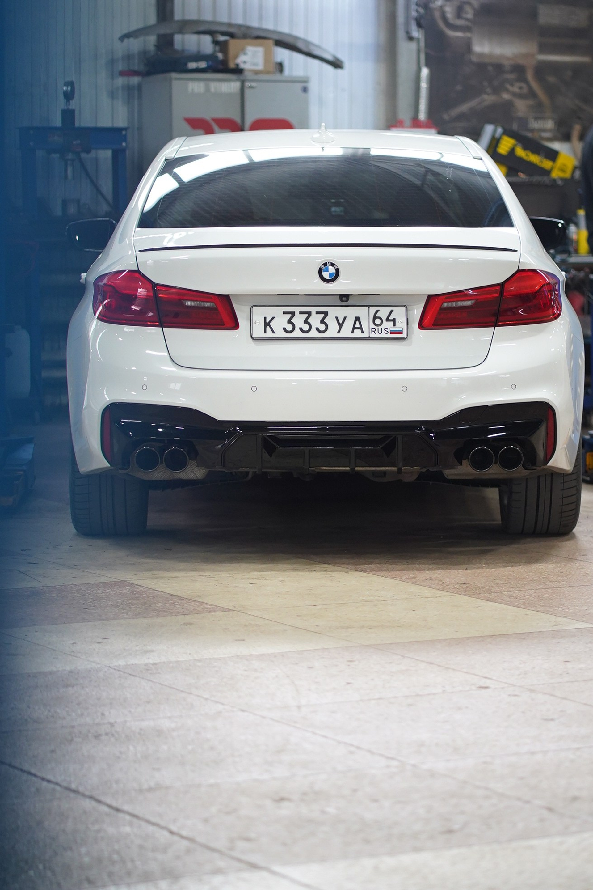 BMW 5. Провыхлоп — Тюнинг и ремонт выхлопных систем в Саратове