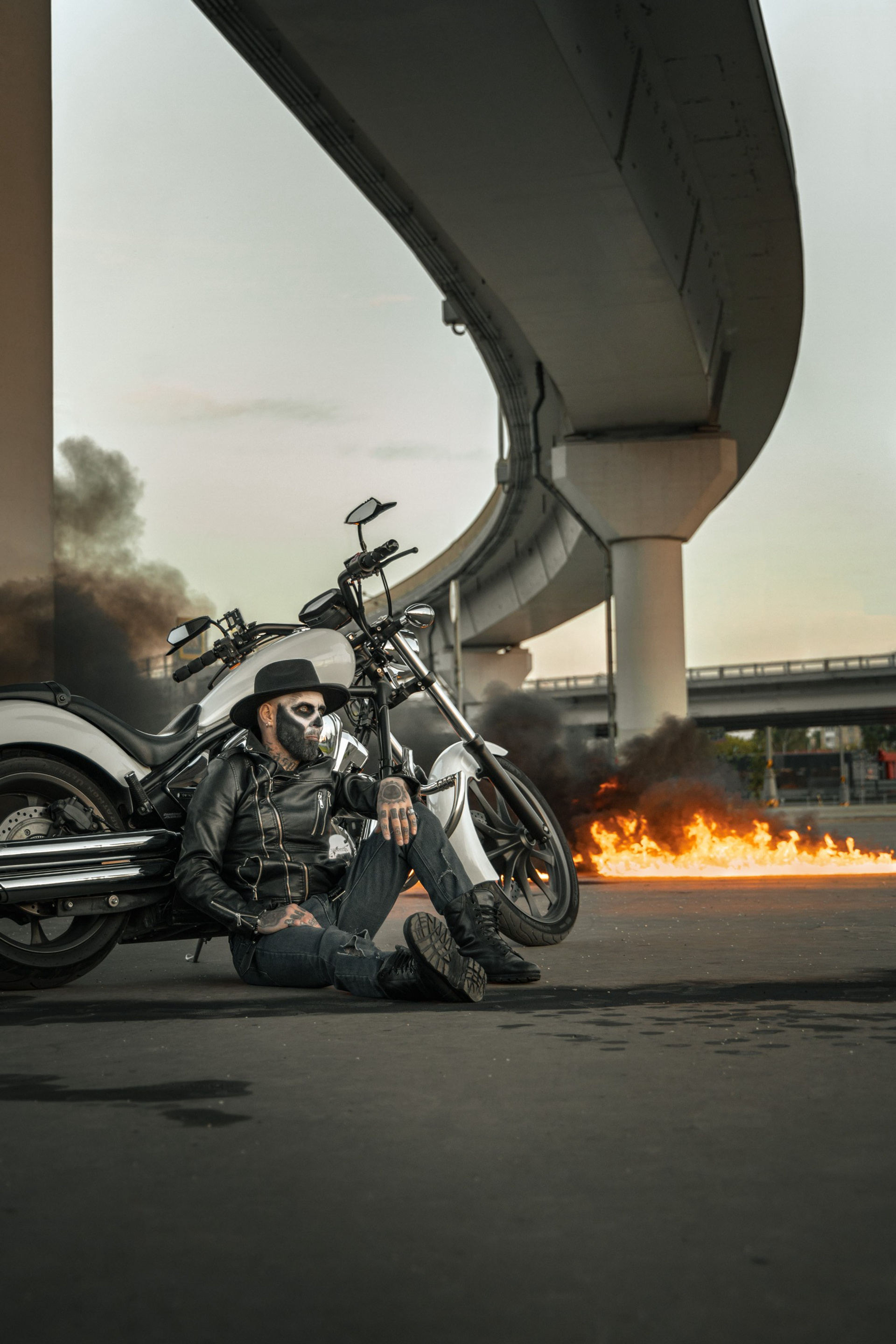 Призрачный гонщик, фотограф Джим Кривош