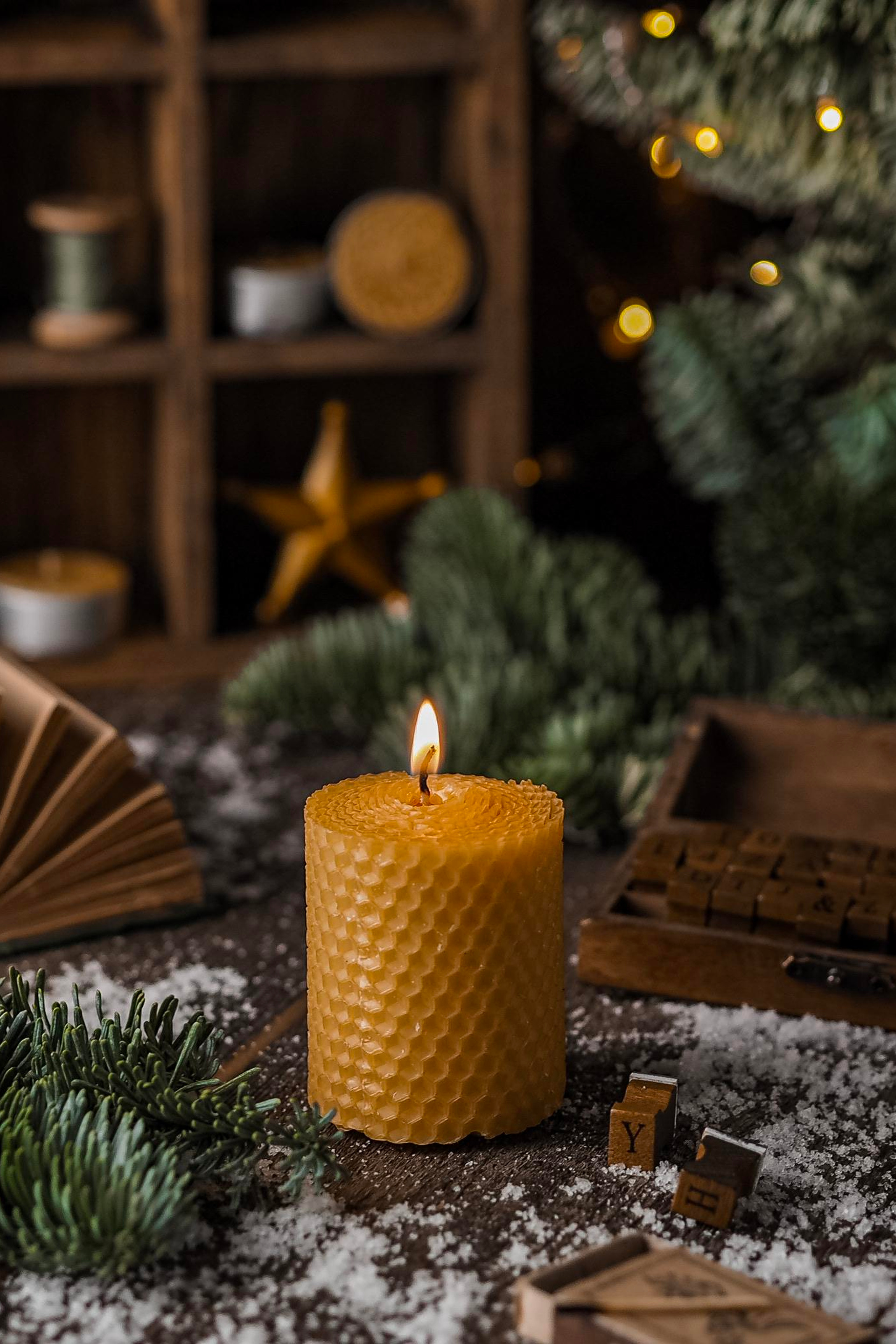 Чай и свечи @Ecolab22. Предметный фотограф Марина Москаленко