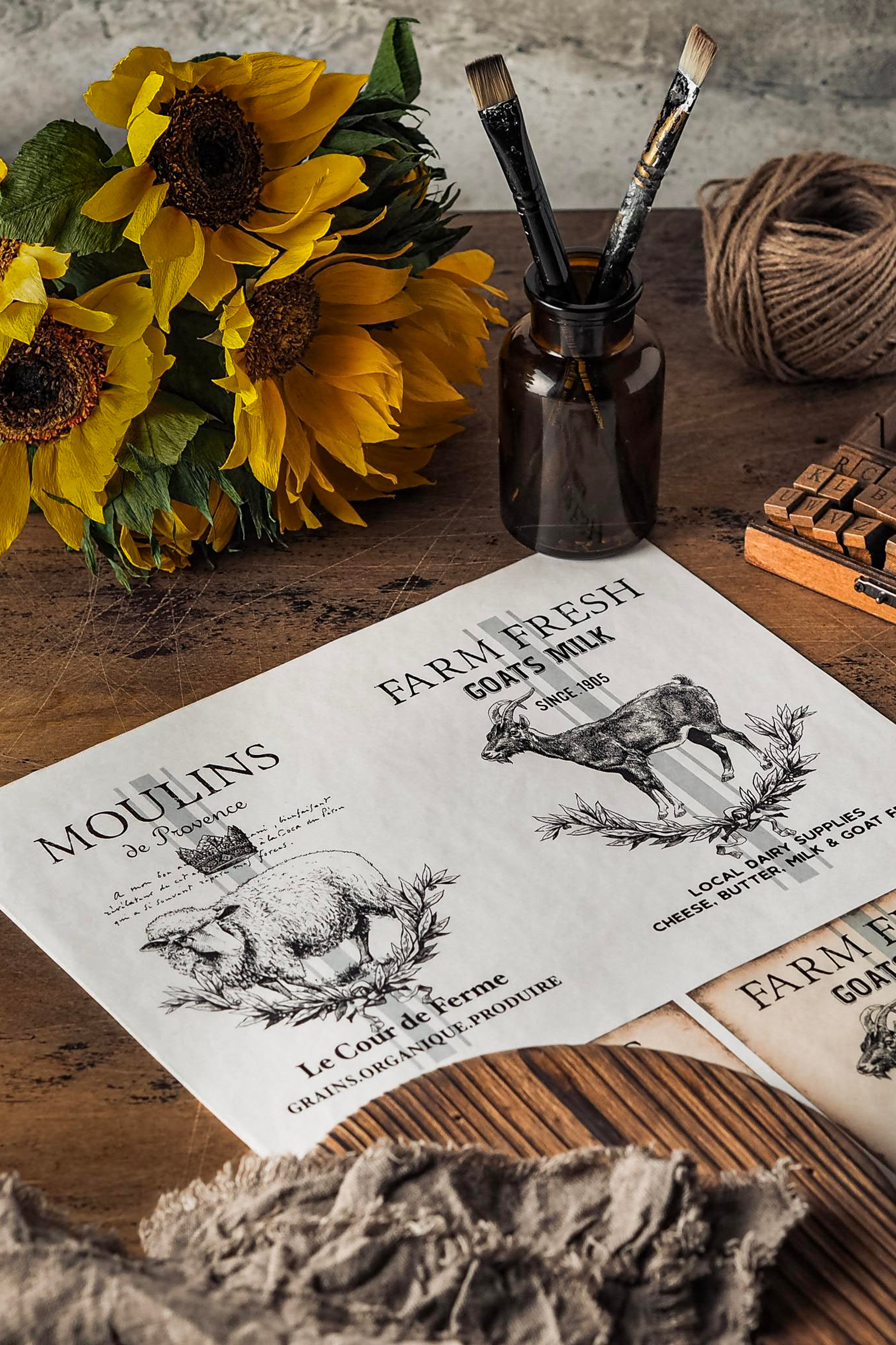 Декупаж @baseofart. Предметный фотограф Марина Москаленко