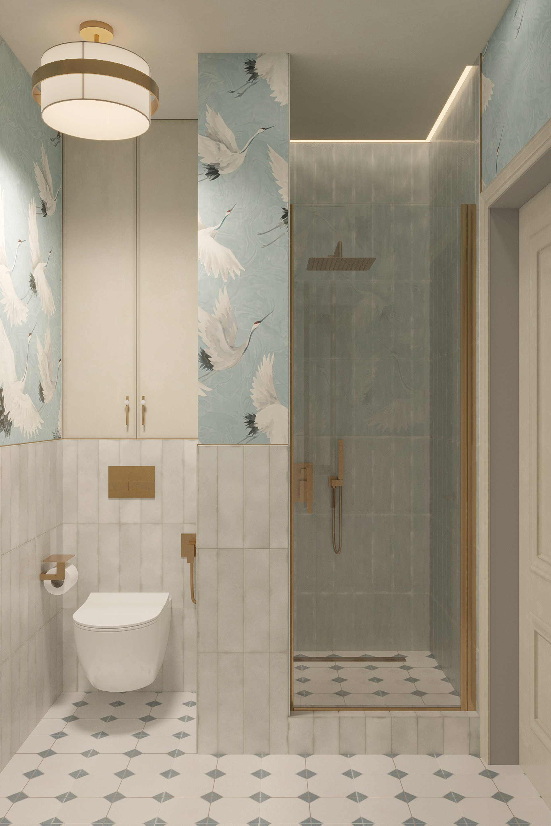 ПРОЕКТ ЖК Сакко и Ванцетти. Квартира 100 м² г.Новосибирск. Ксения. 3D‑визуализатор