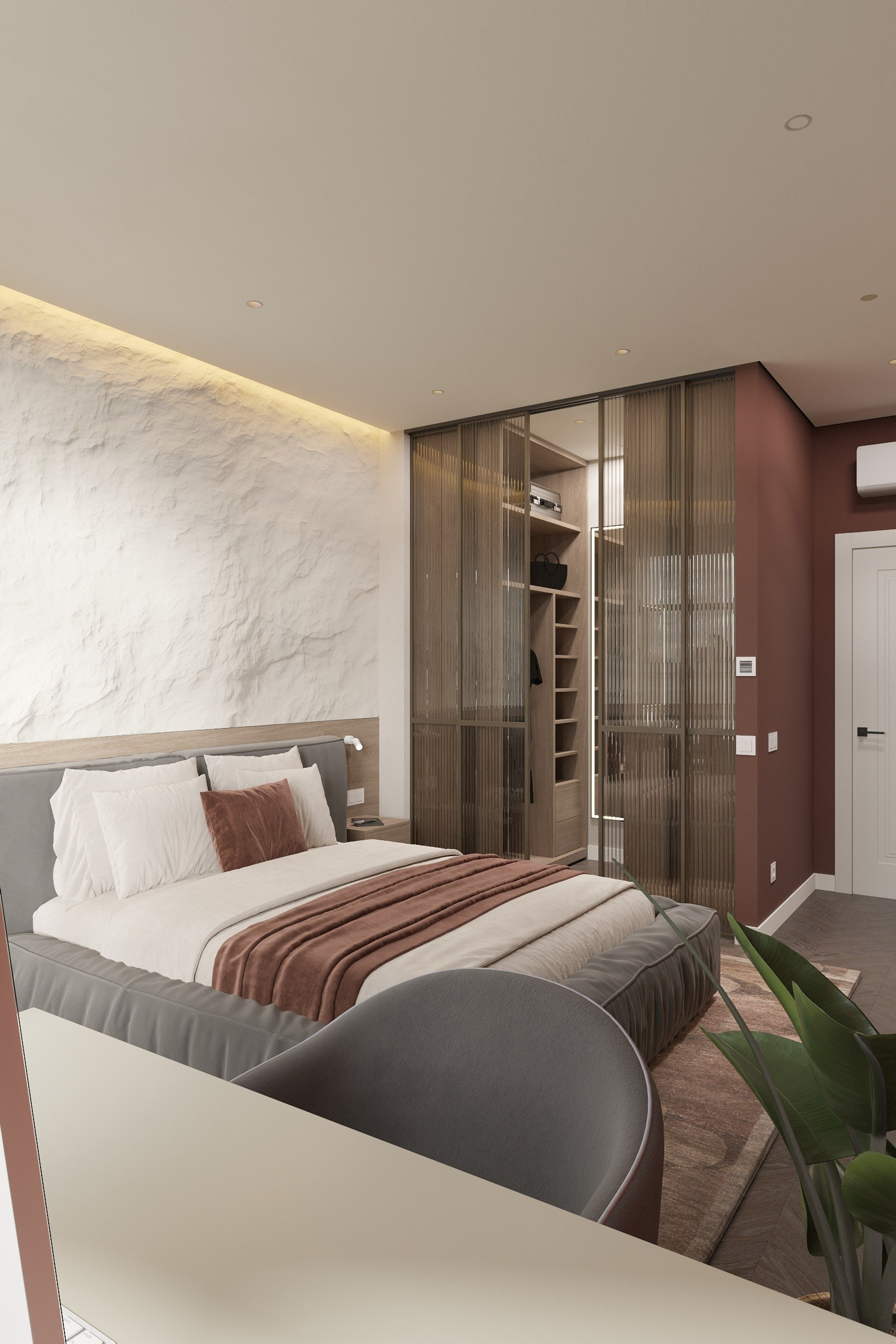 3д визуализация кв. 55 м² г. Курск. Ксения. 3D‑визуализатор