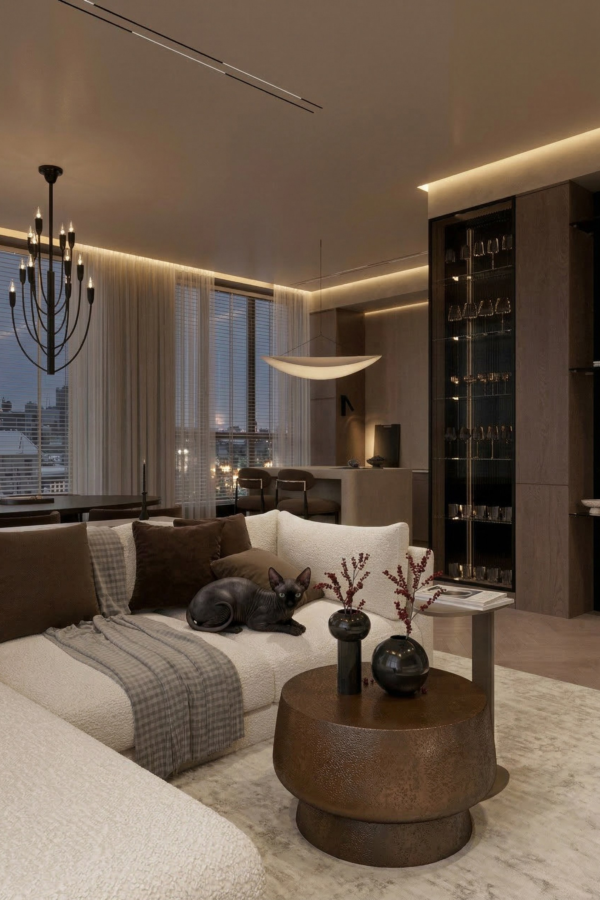 ЖК Вест Гарден кв. 135 м². Ксения. 3D‑визуализатор