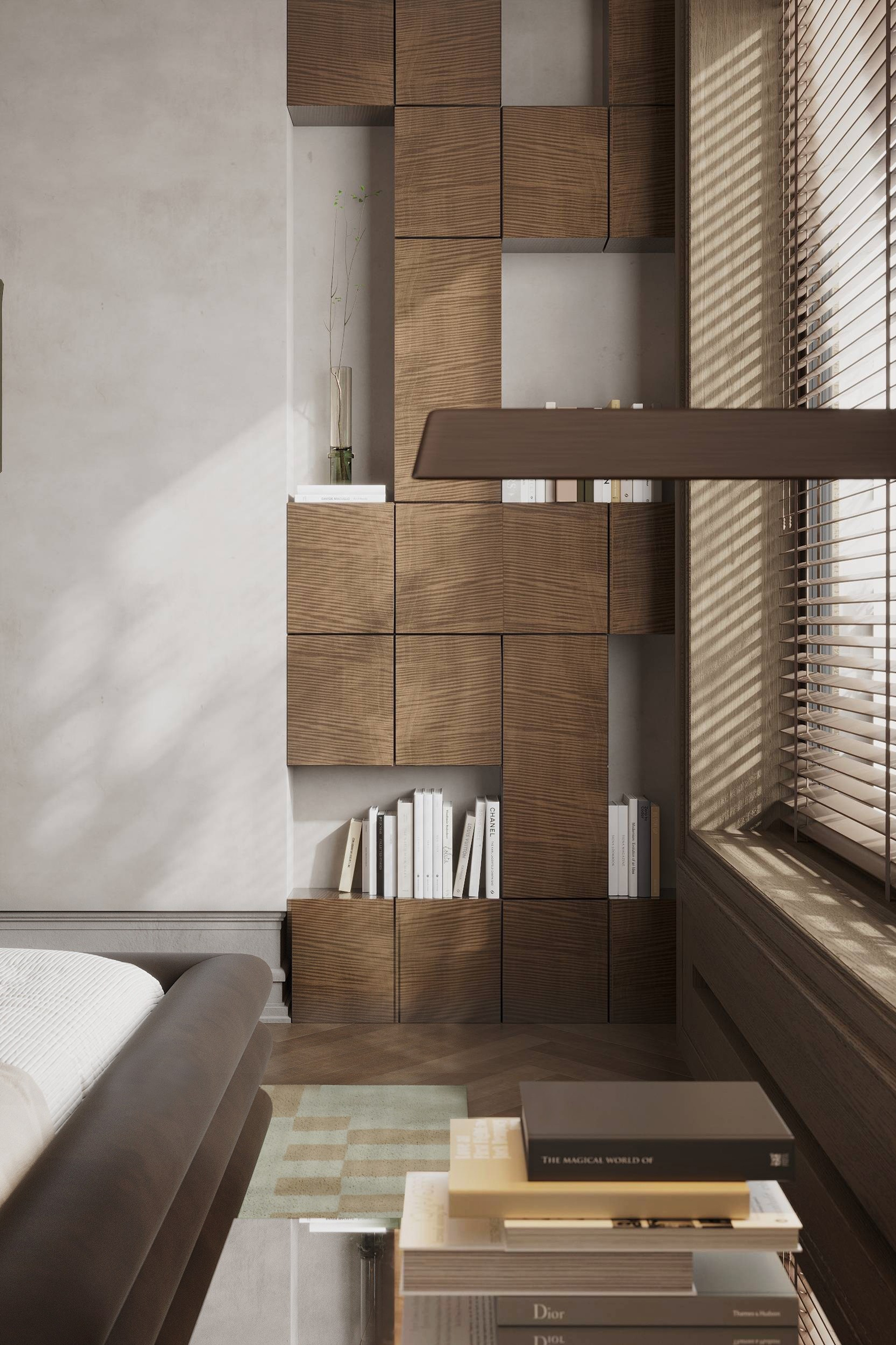 3д визуализация кв. 70 м² г. Москва. Ксения. 3D‑визуализатор