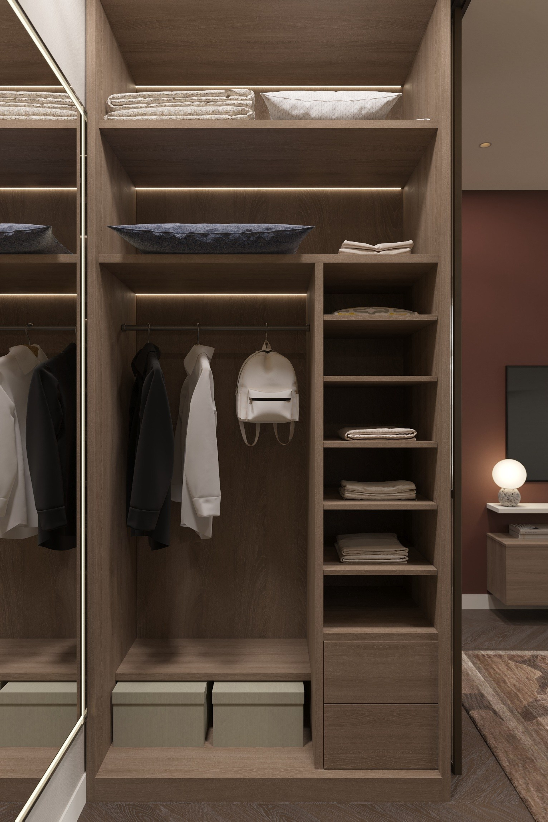 3д визуализация кв. 55 м² г. Курск. Ксения. 3D‑визуализатор