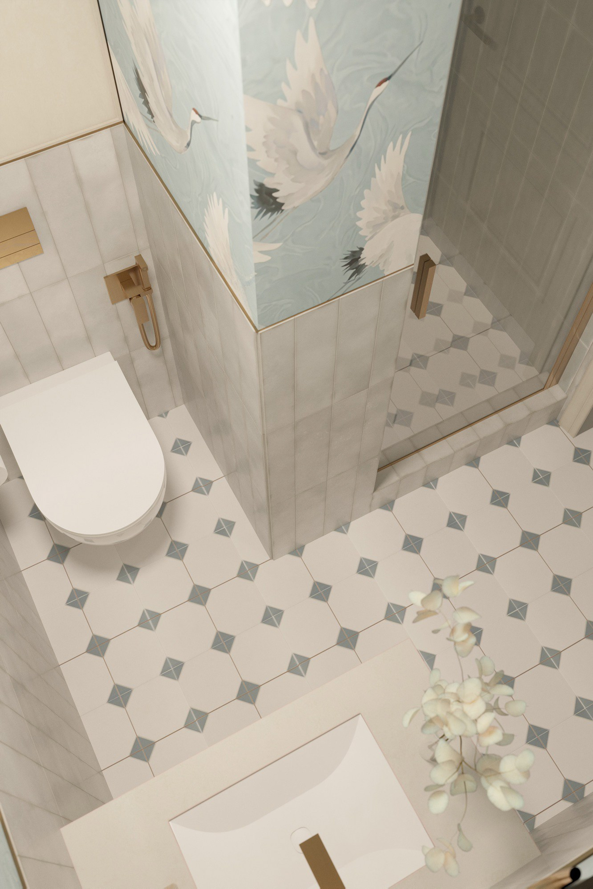 ПРОЕКТ ЖК Сакко и Ванцетти. Квартира 100 м² г.Новосибирск. Ксения. 3D‑визуализатор