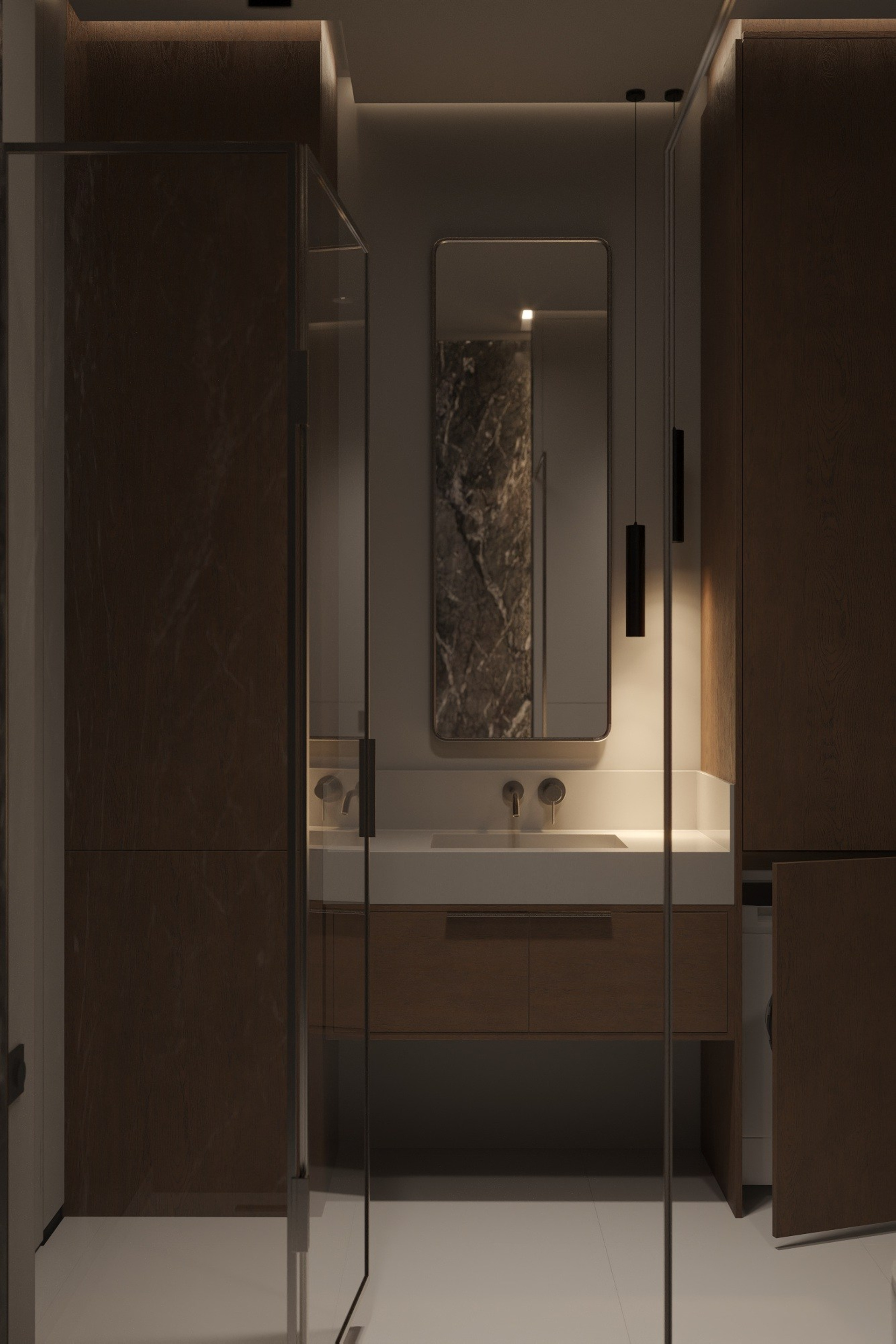 ПРОЕКТ ЖК «СОБЫТИЕ» Квартира-студия · 36 м² · г. Москва. Ксения. 3D‑визуализатор