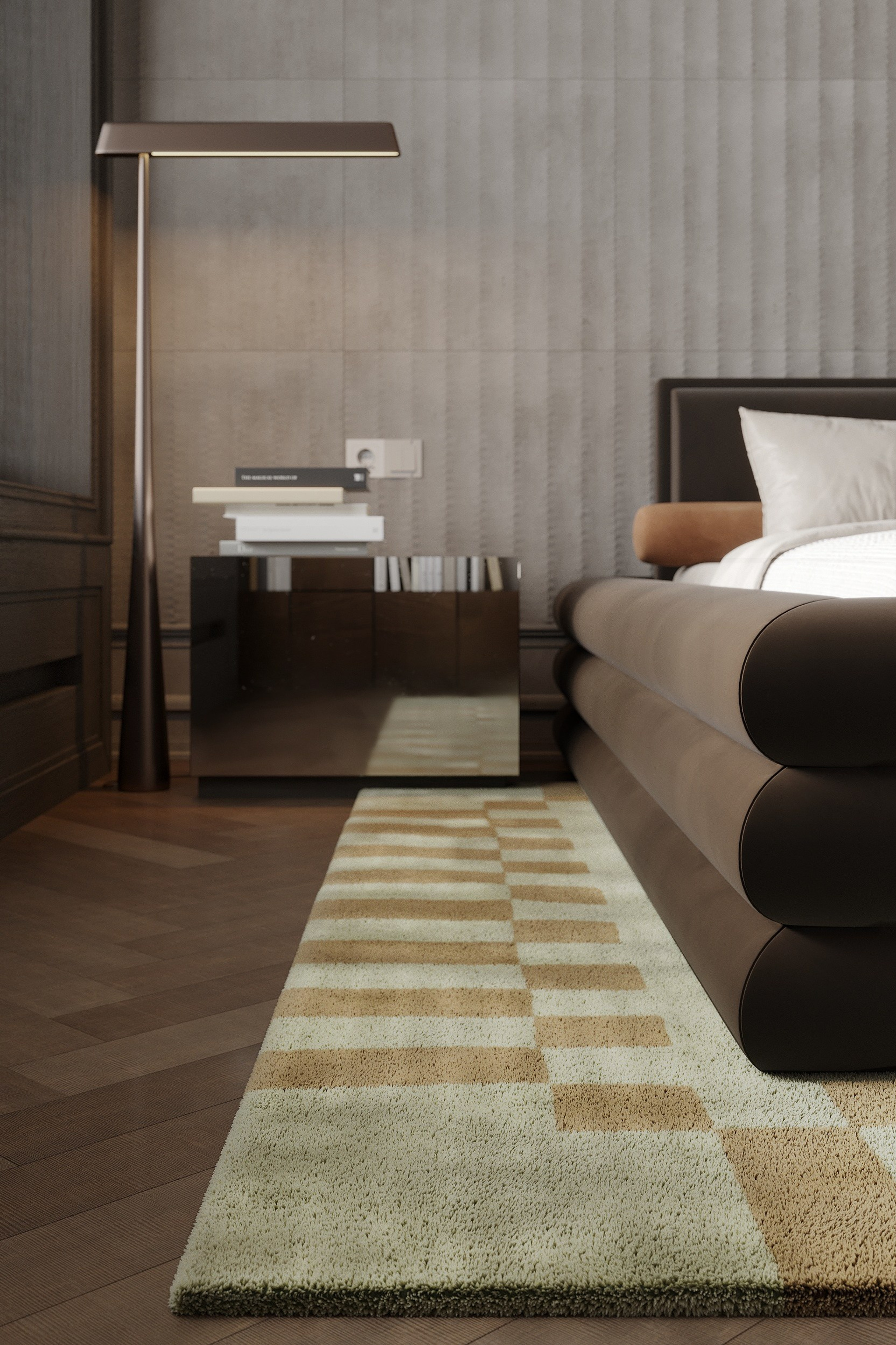 3д визуализация кв. 70 м² г. Москва. Ксения. 3D‑визуализатор