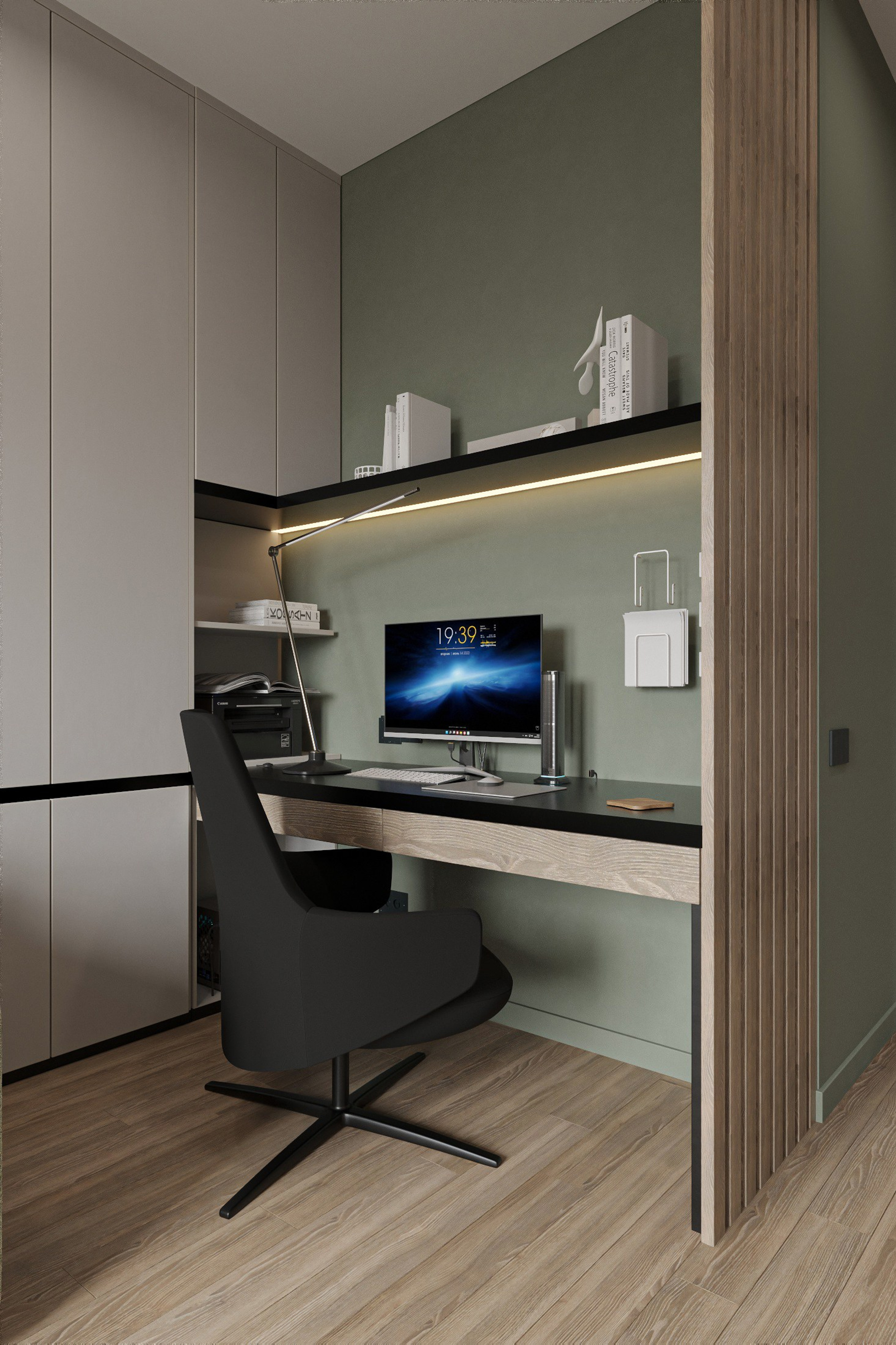 3д визуализации кв. 70 м². Ксения. 3D‑визуализатор