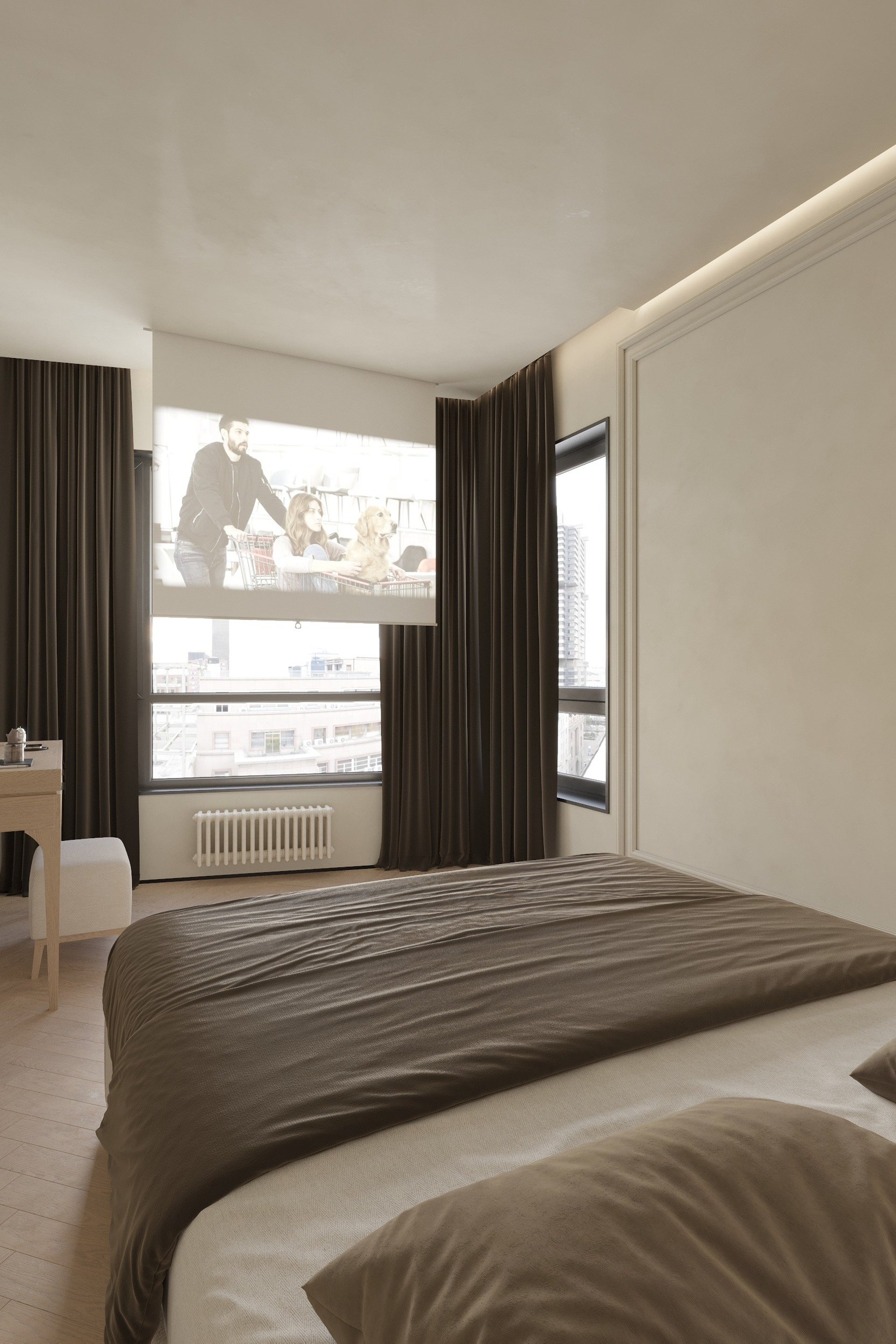 3д визуализация ЖК Роттердам кв 80 м². Ксения. 3D‑визуализатор