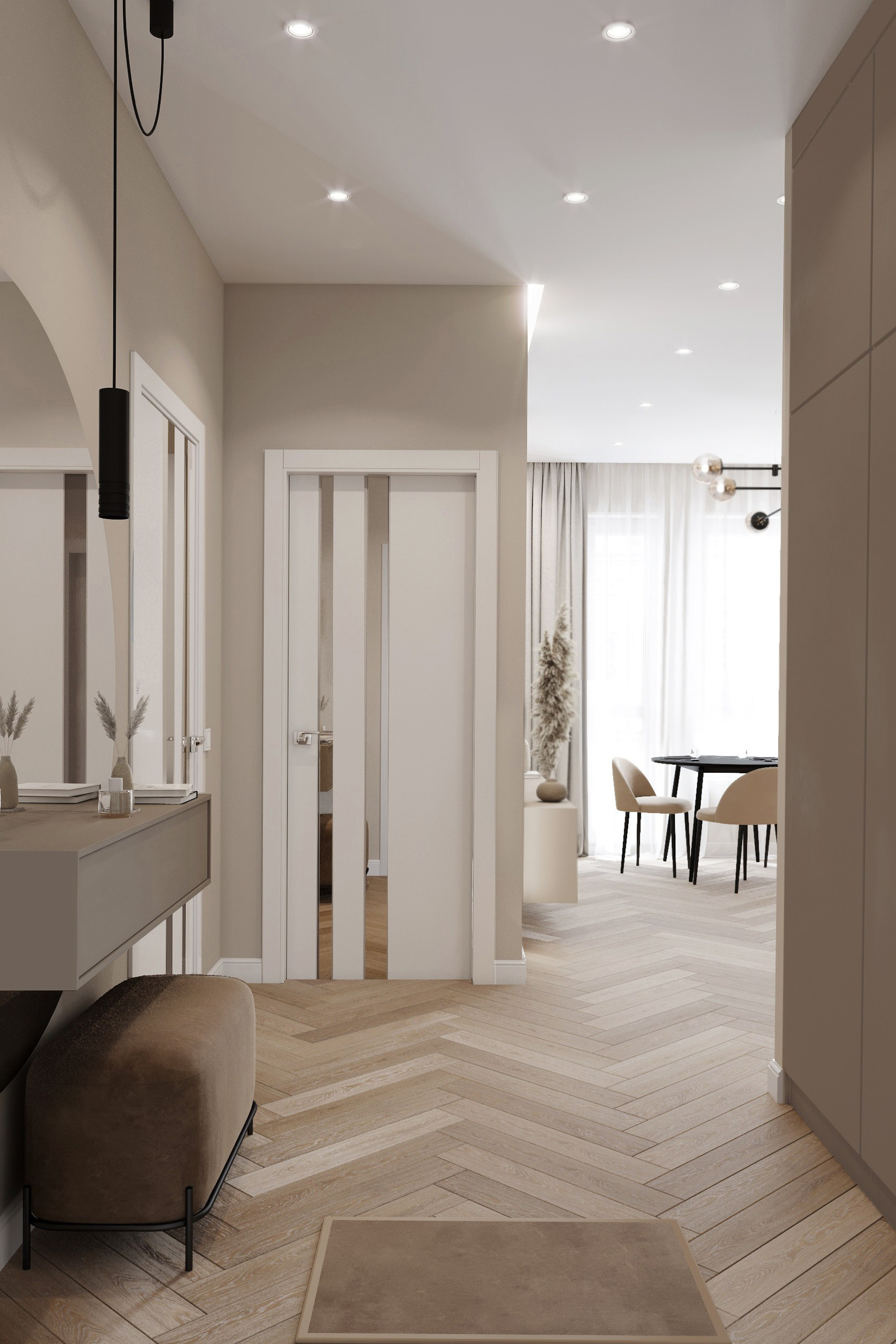 Кв. 64 м². Ксения. 3D‑визуализатор