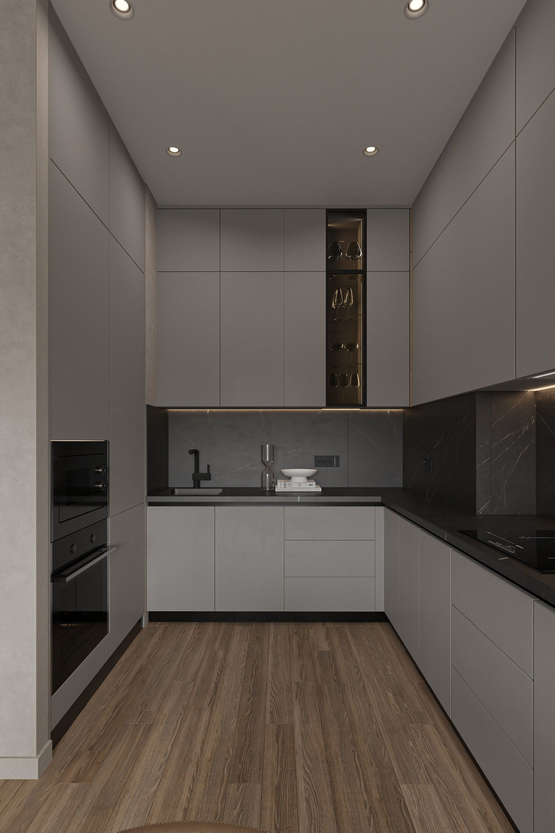 3д визуализации кв. 70 м². Ксения. 3D‑визуализатор