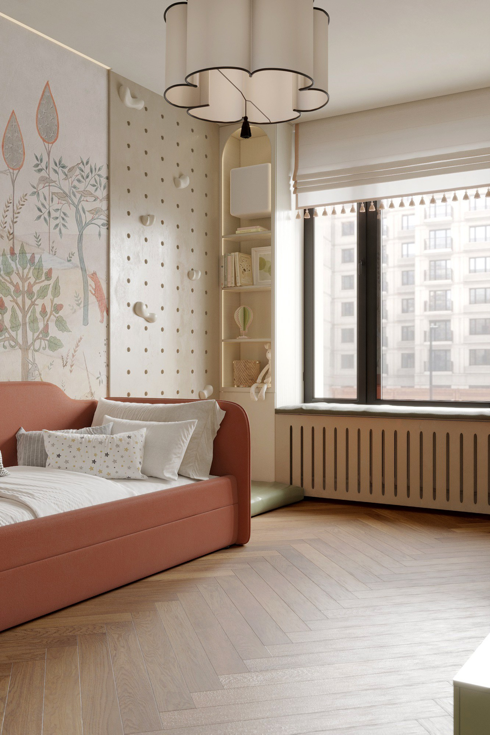 ПРОЕКТ ЖК Сакко и Ванцетти. Квартира 100 м² г.Новосибирск. Ксения. 3D‑визуализатор
