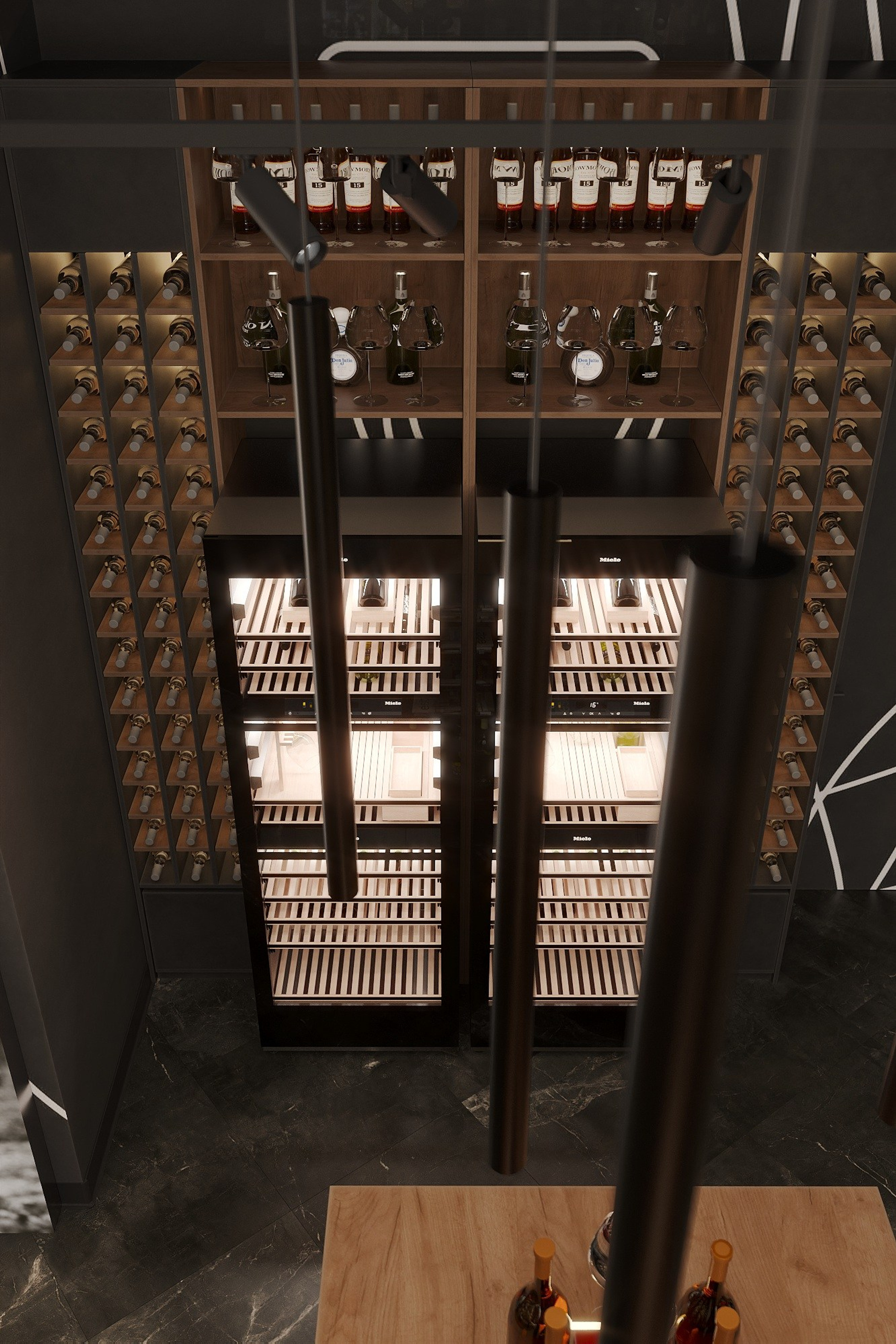 Дизайн интерьера бутика вина, г. Москва, 52 м². Ксения. 3D‑визуализатор