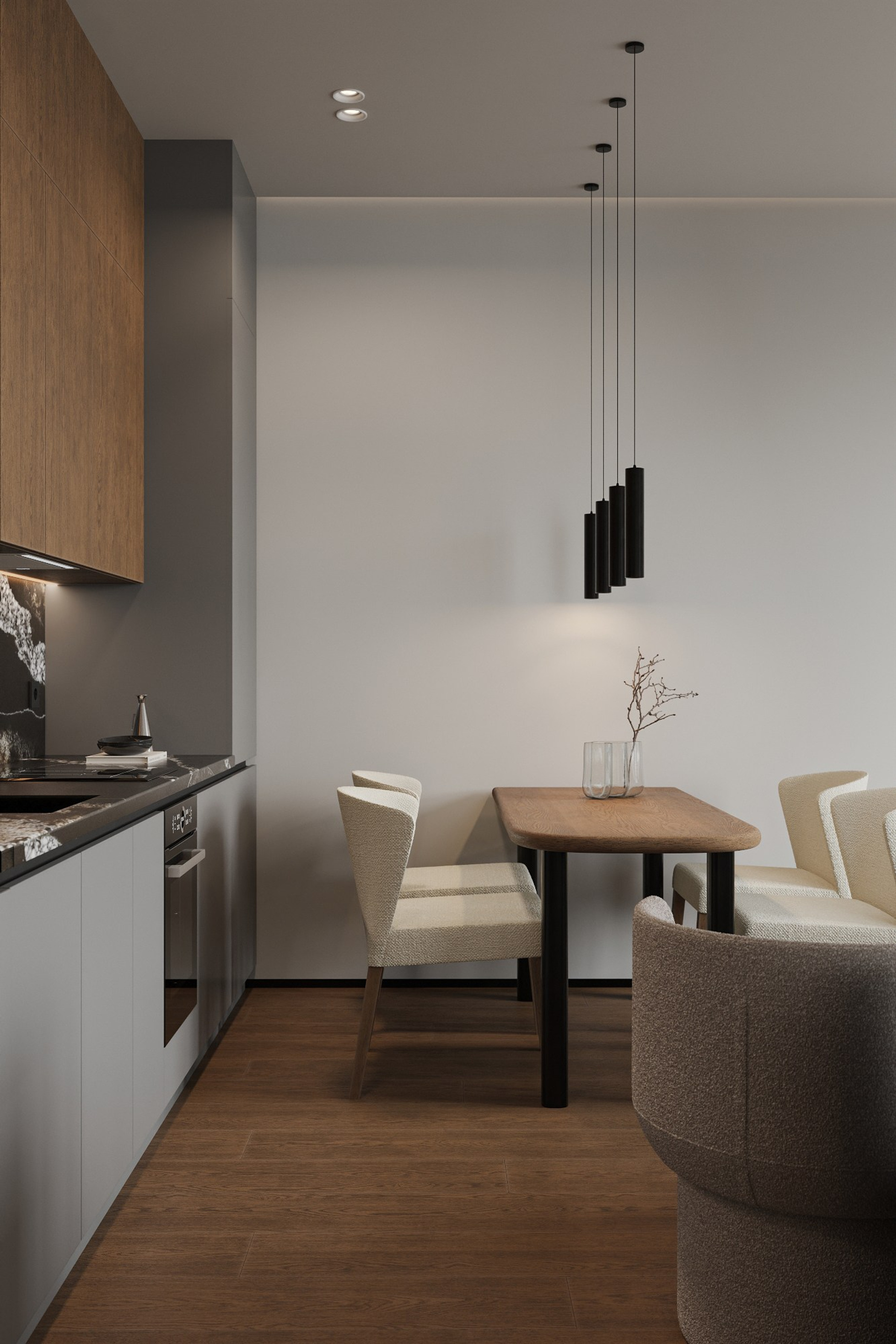 ПРОЕКТ ЖК «СОБЫТИЕ» Квартира-студия · 36 м² · г. Москва. Ксения. 3D‑визуализатор