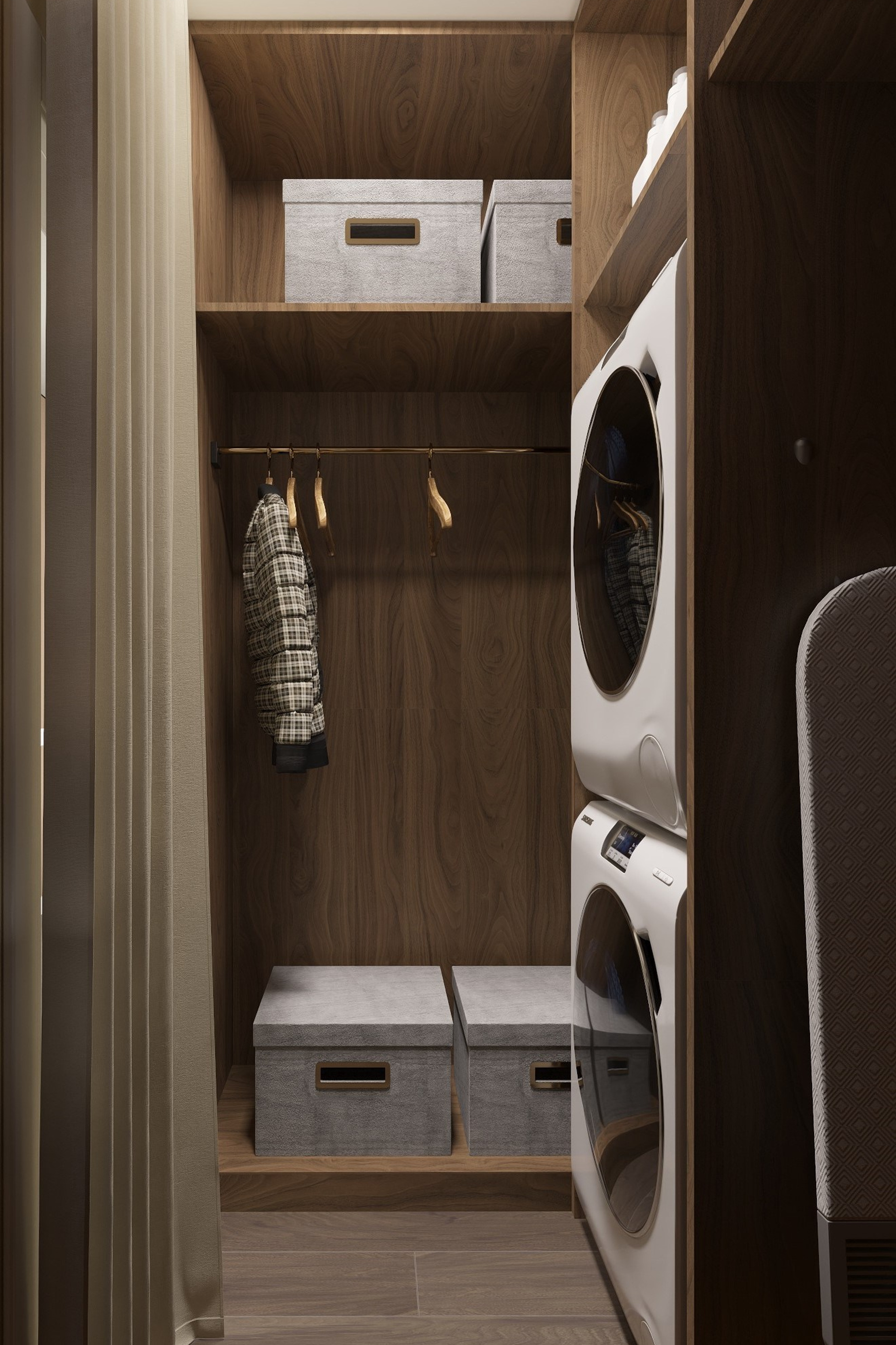 3д визуализация кв. 55 м² г. Курск. Ксения. 3D‑визуализатор