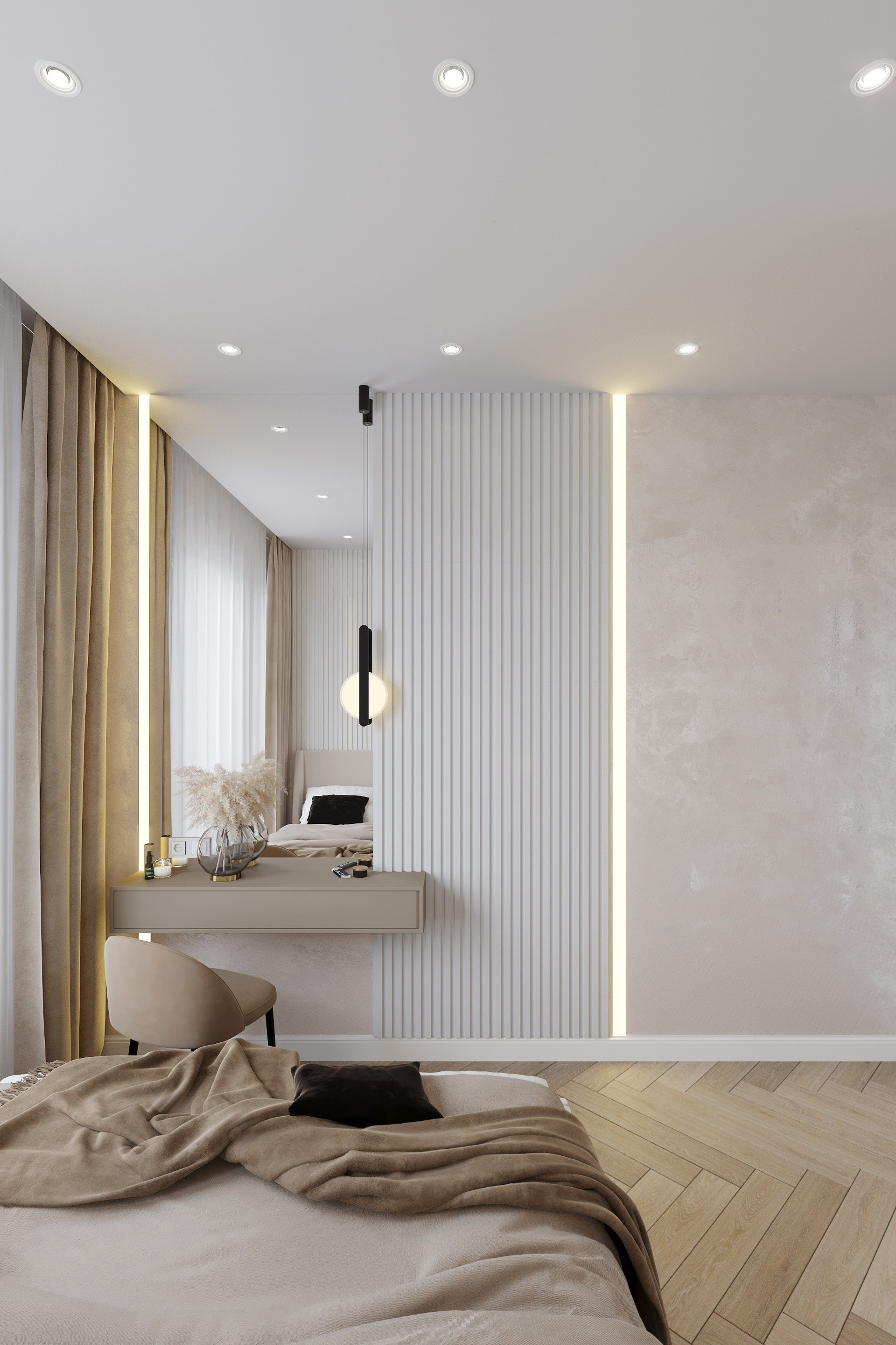 Кв. 64 м². Ксения. 3D‑визуализатор