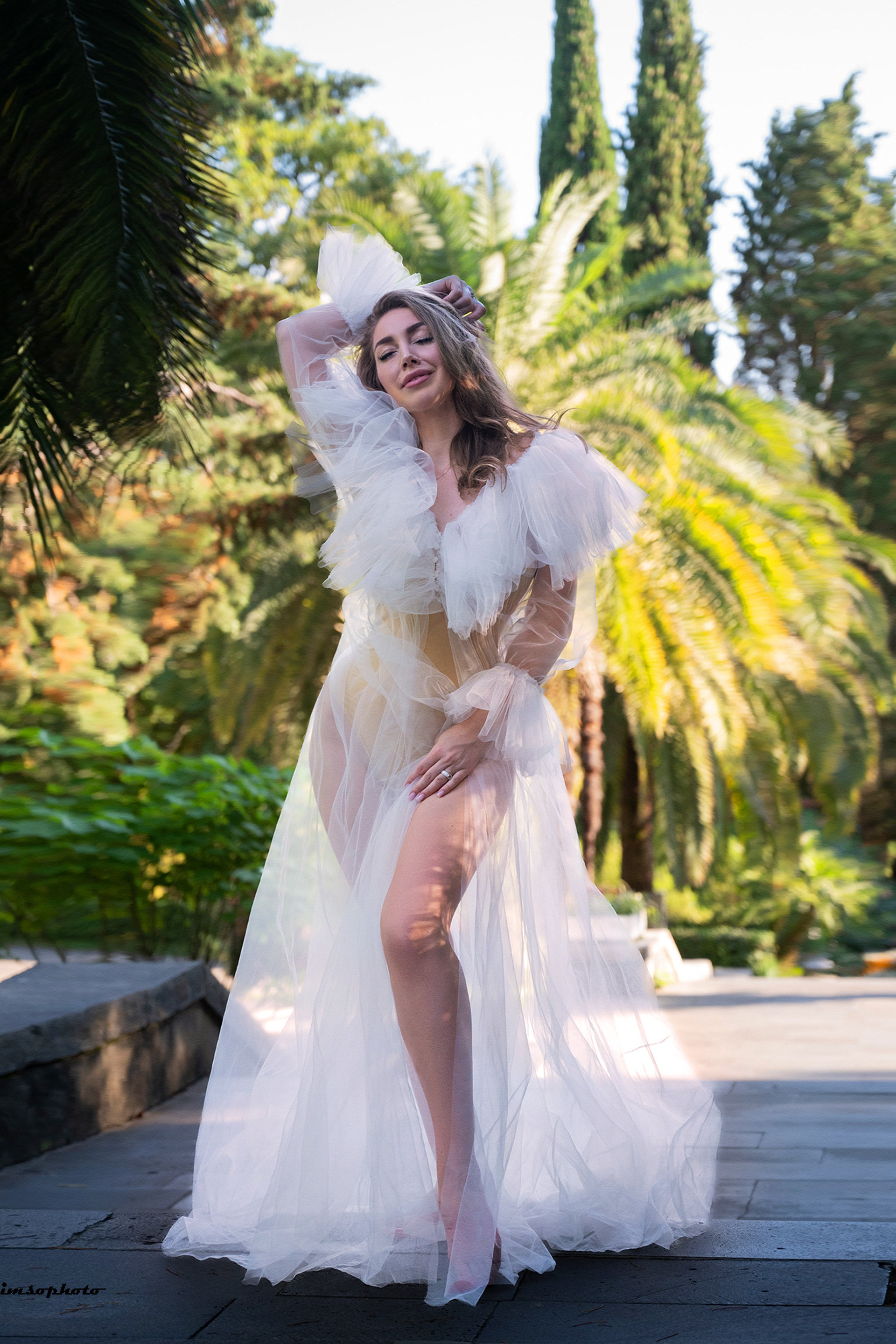 Лолина и цветущий Дендрарий