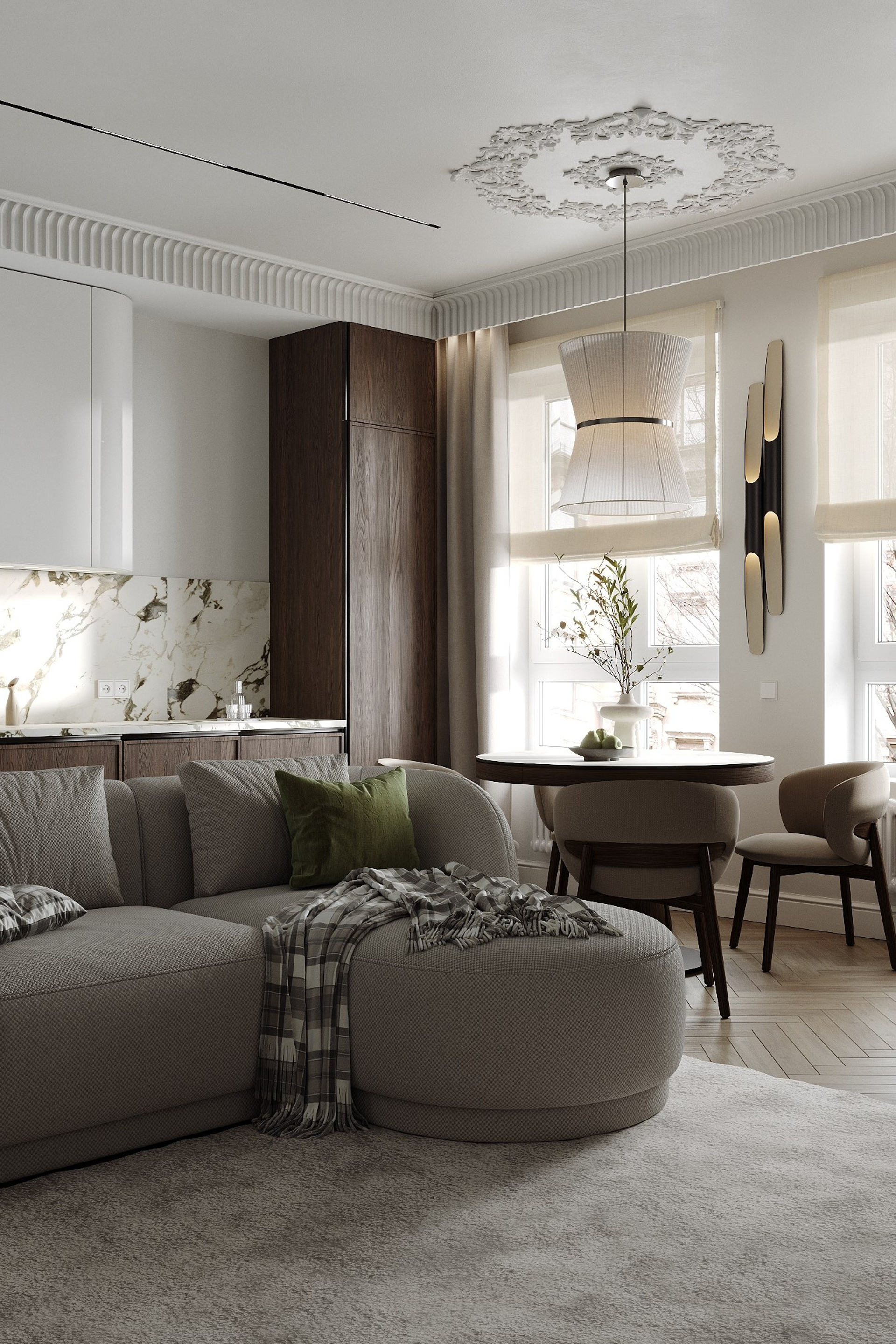 Квартира в г. Чита, дизайнер Алина Рыжанкова