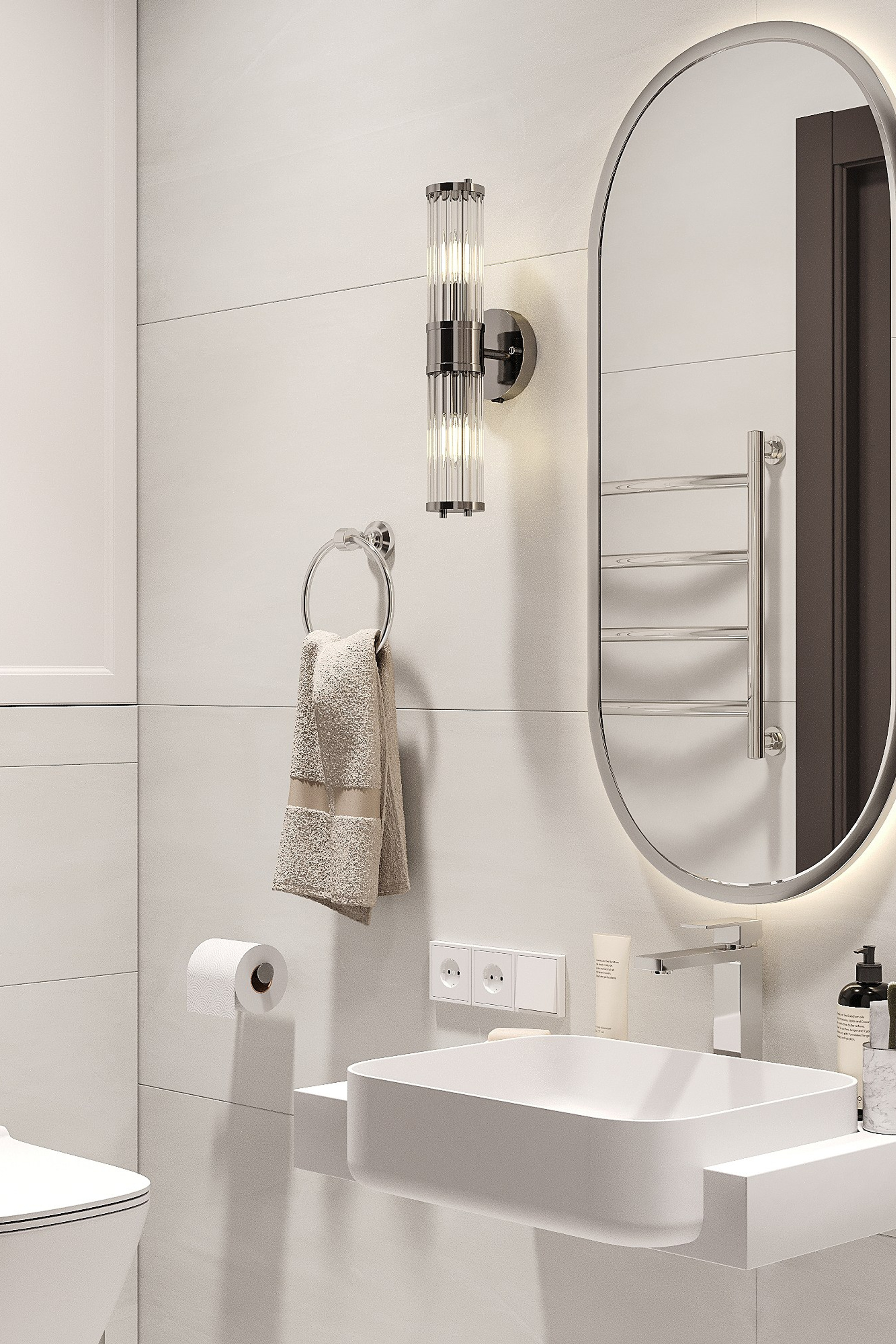 Санузел, дизайнер Валентина Первакова