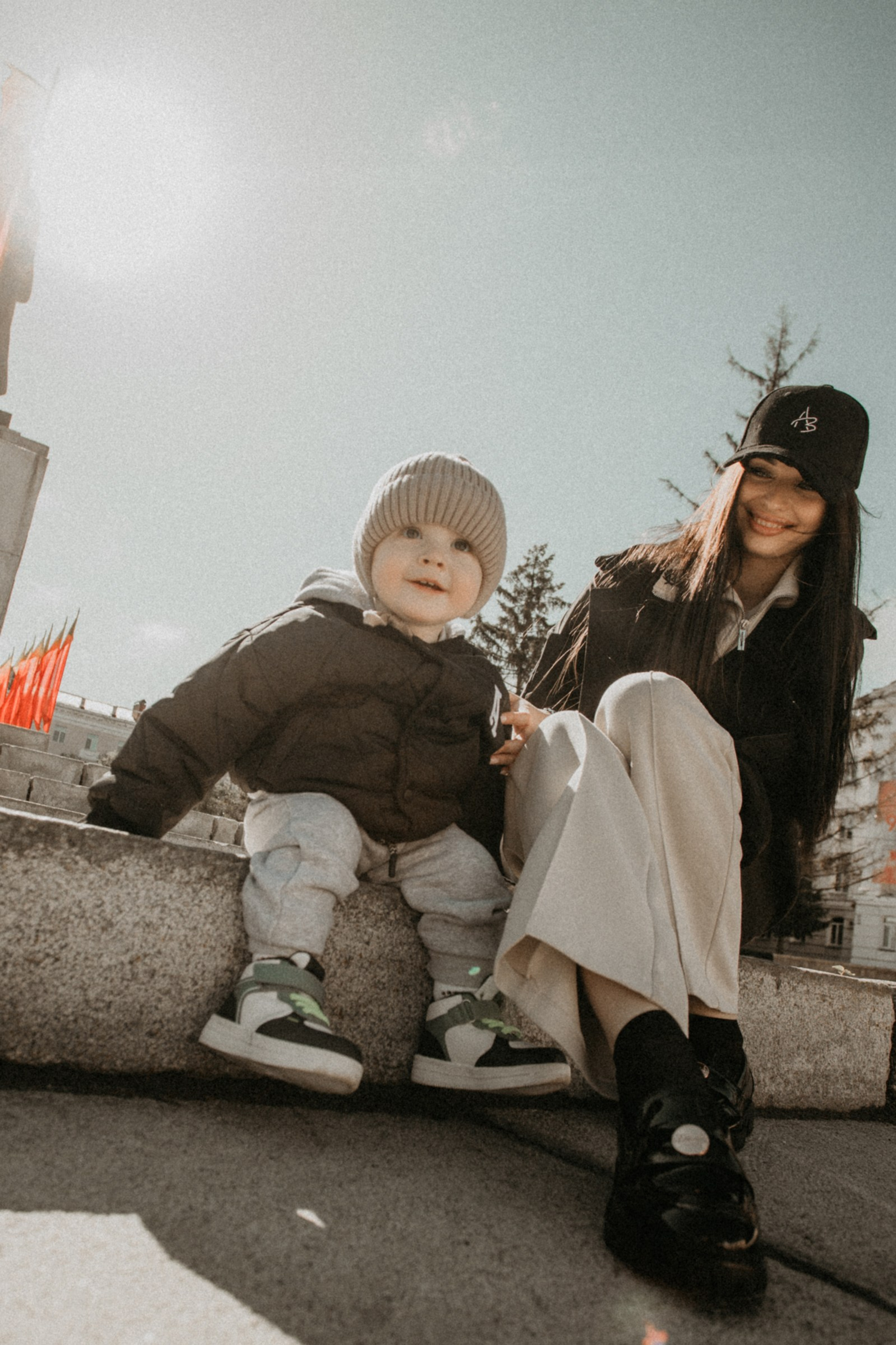 Галина с сыном