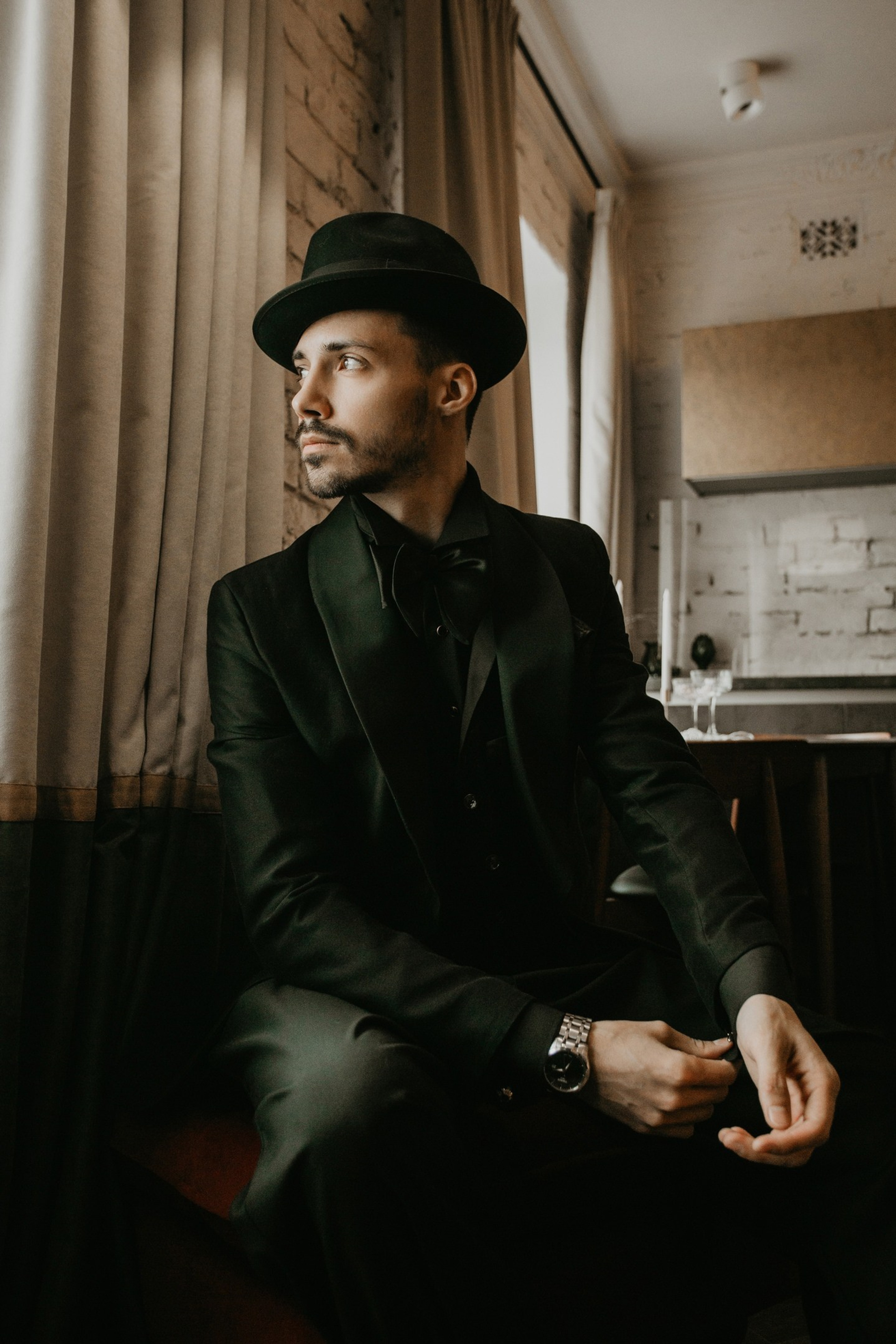 Свадебная фотосессия - мужской портрет