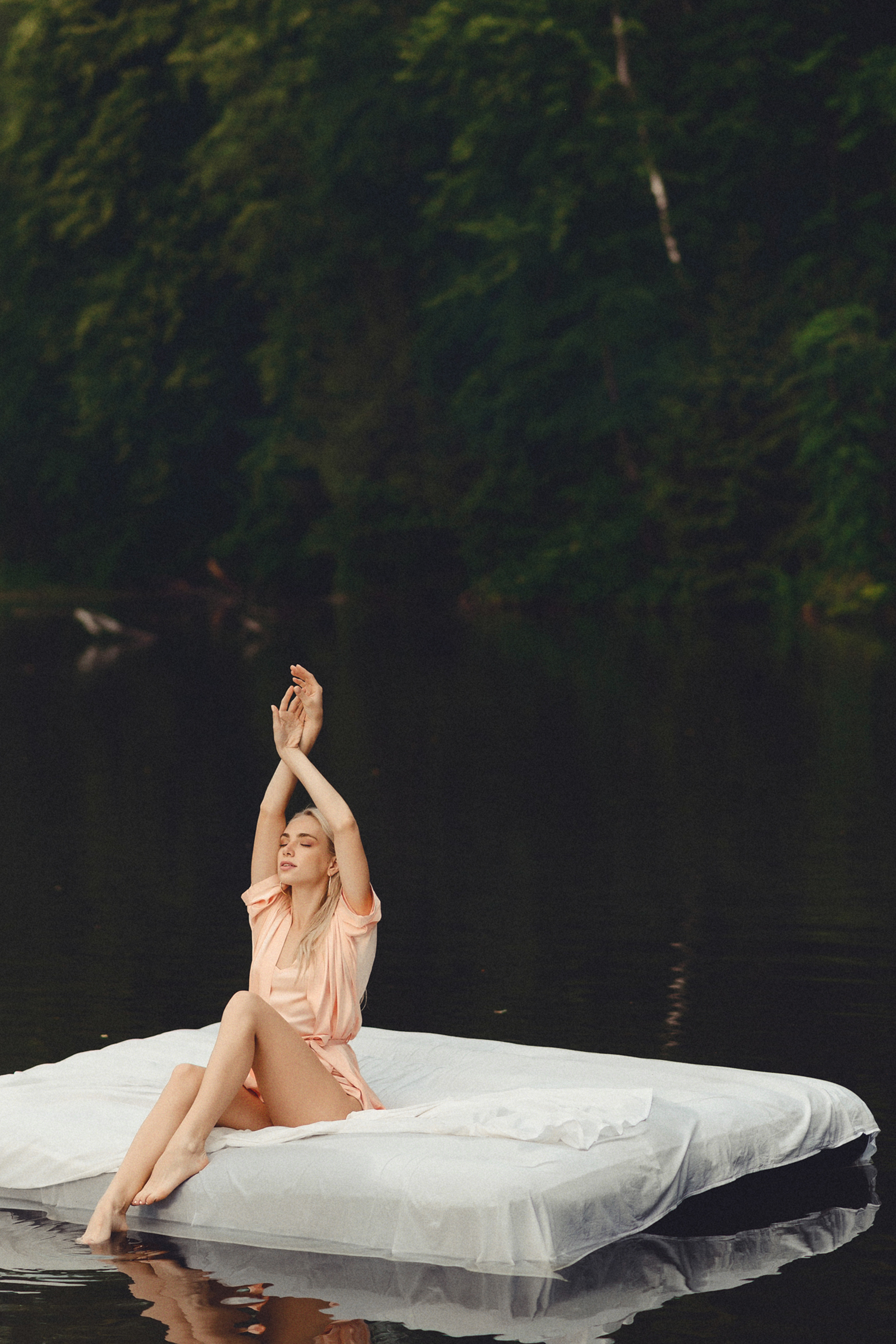 Pajamas on the water