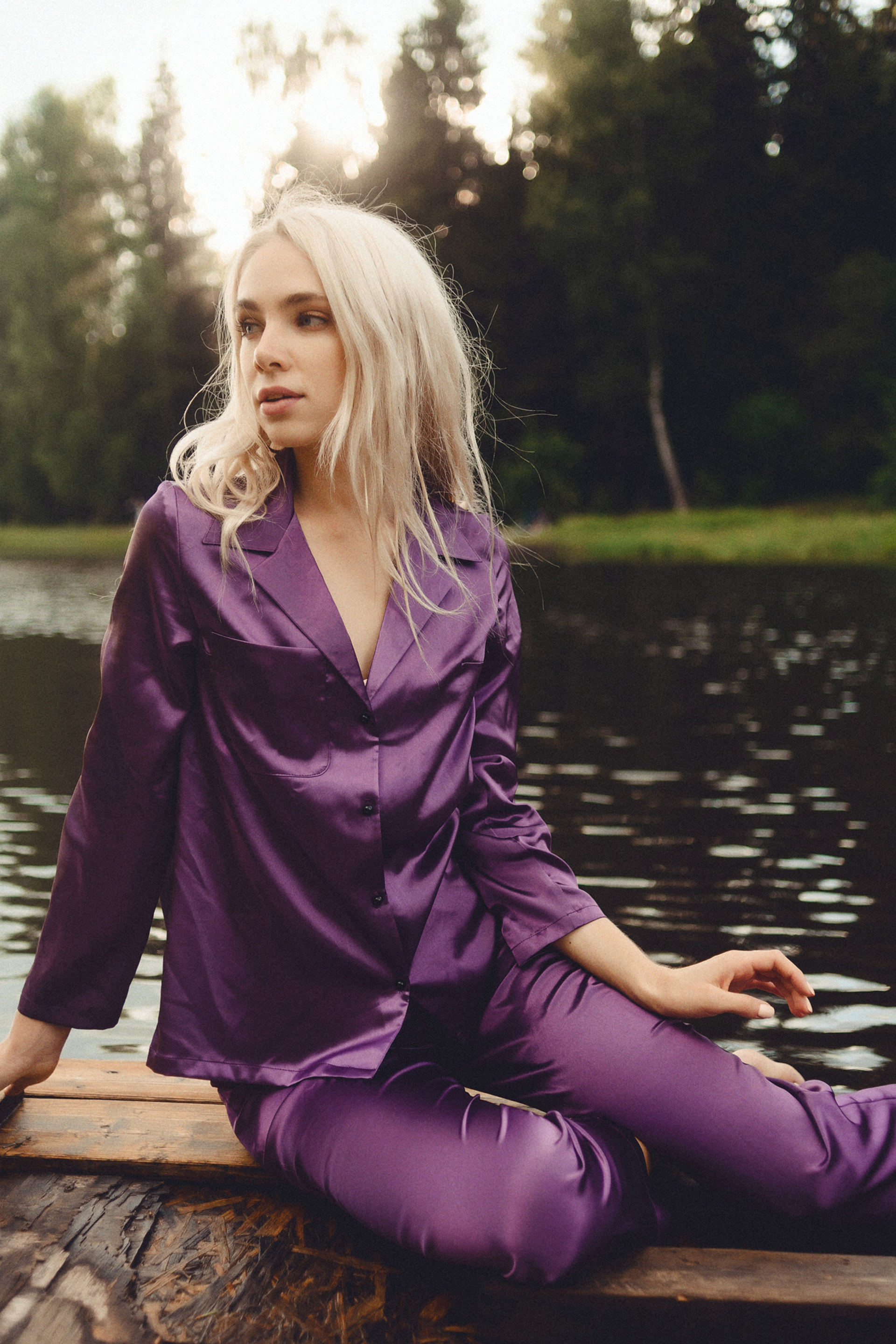 Pajamas on the water. Коммерческий фотограф Александр Чуракаев