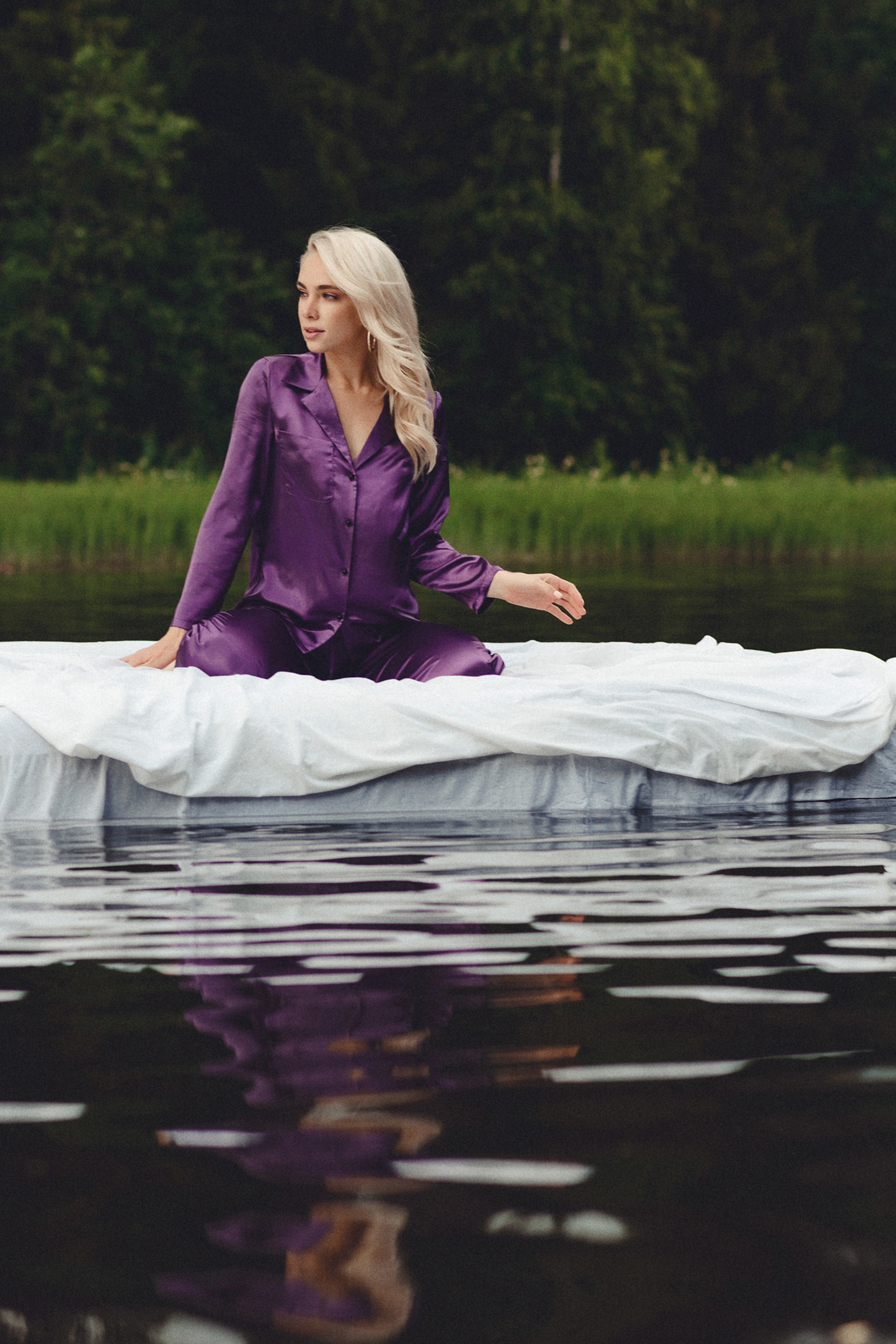 Pajamas on the water. Коммерческий фотограф Александр Чуракаев