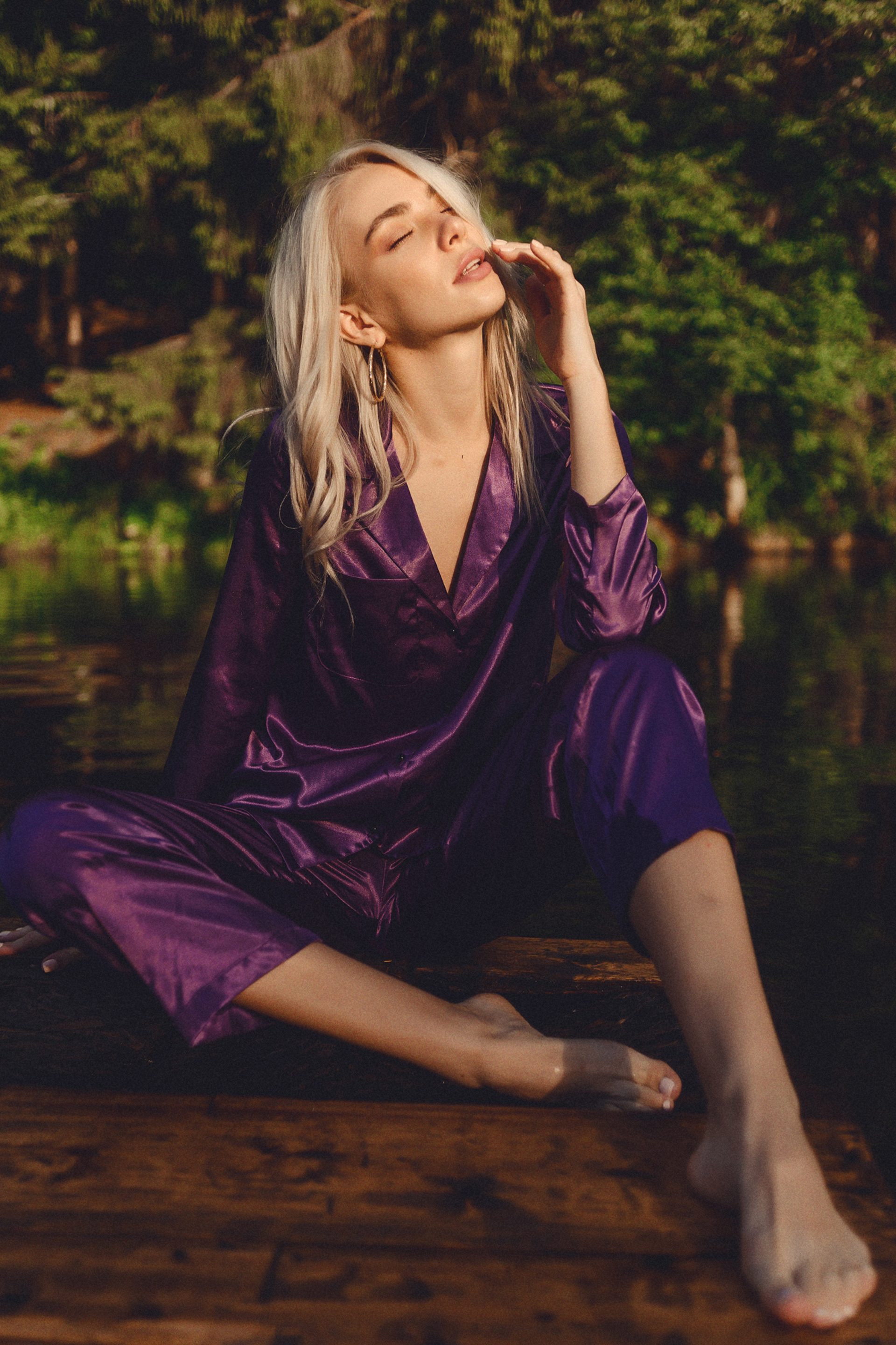 Pajamas on the water. Коммерческий фотограф Александр Чуракаев