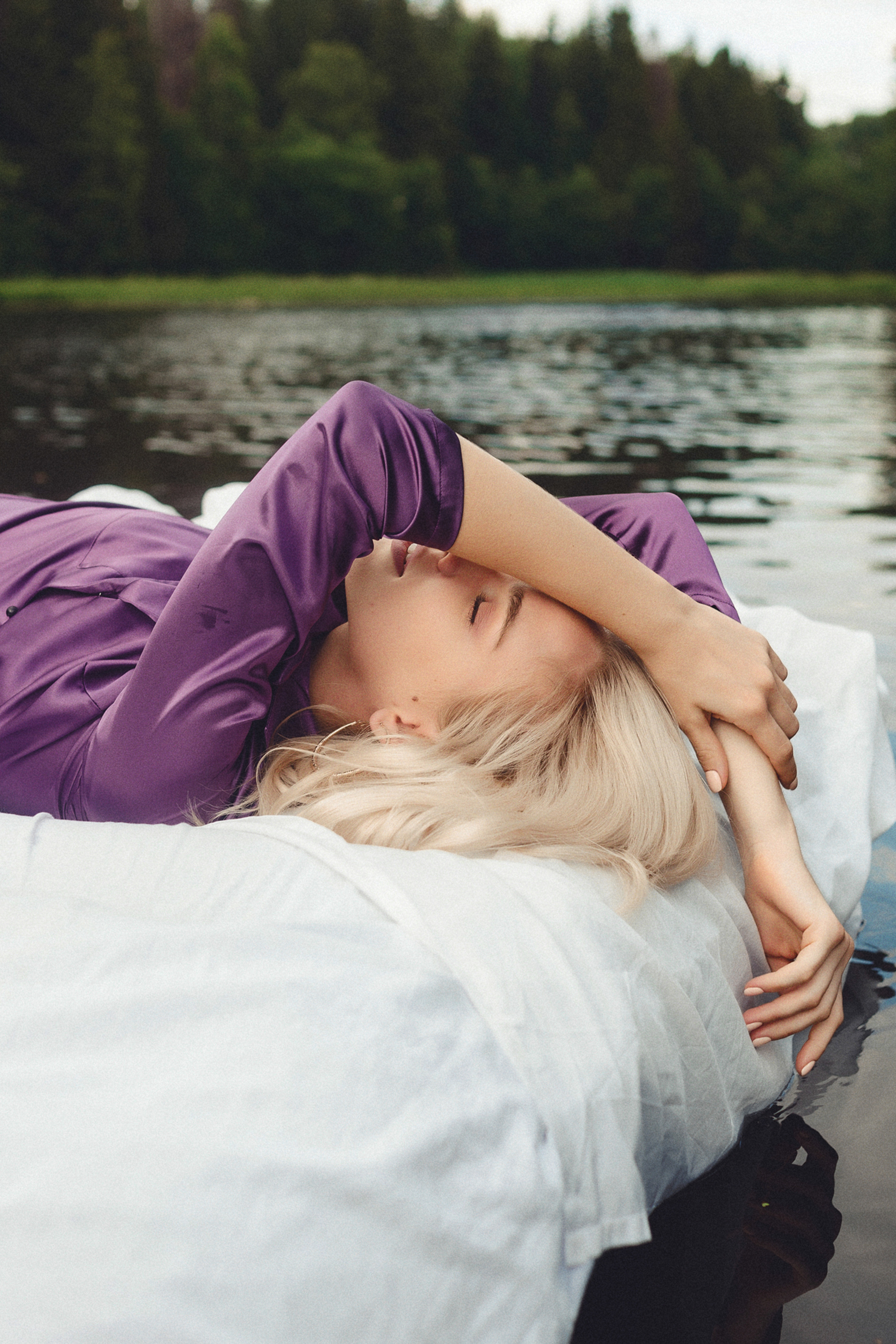 Pajamas on the water. Коммерческий фотограф Александр Чуракаев