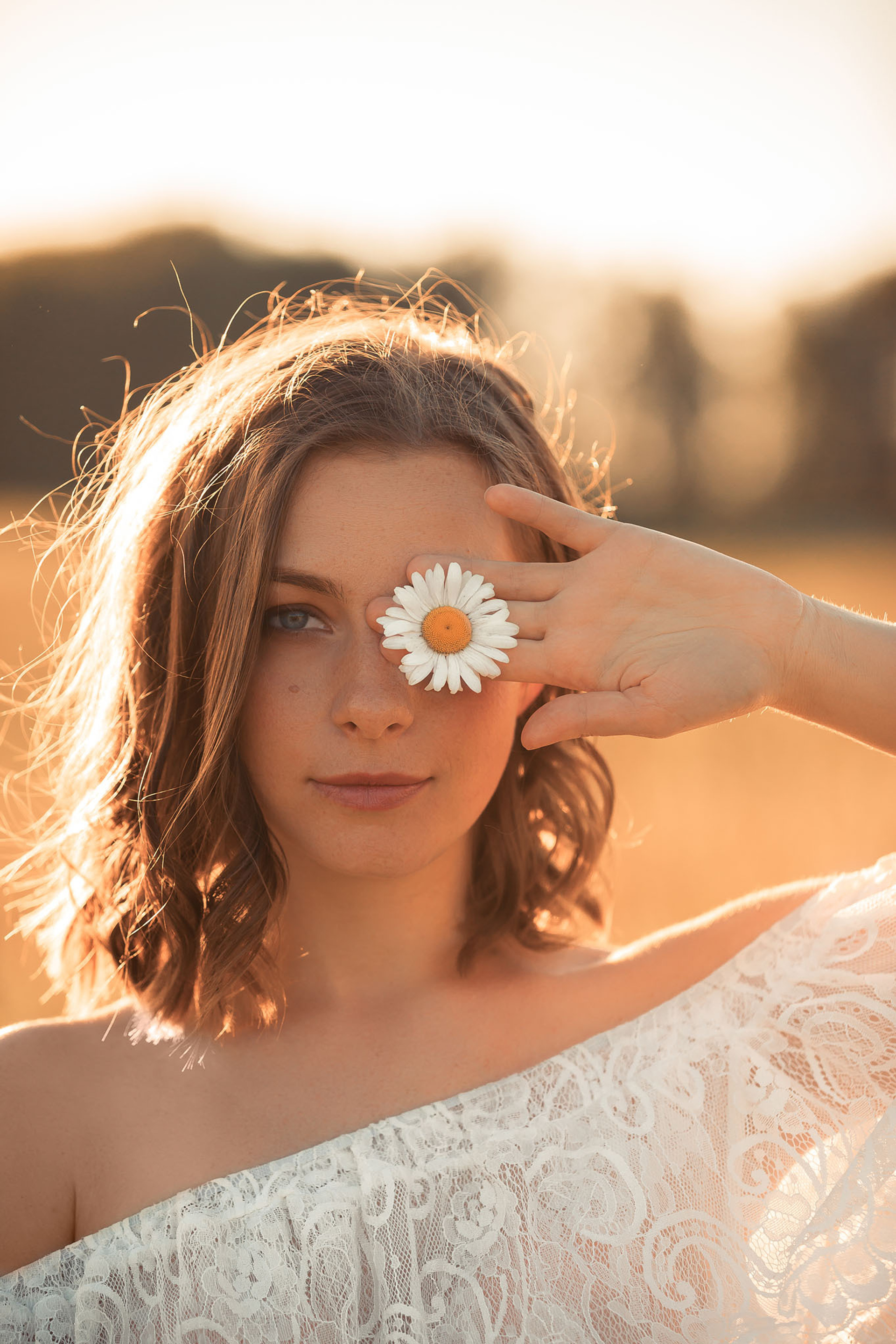 Съёмка на пленере для Александрины