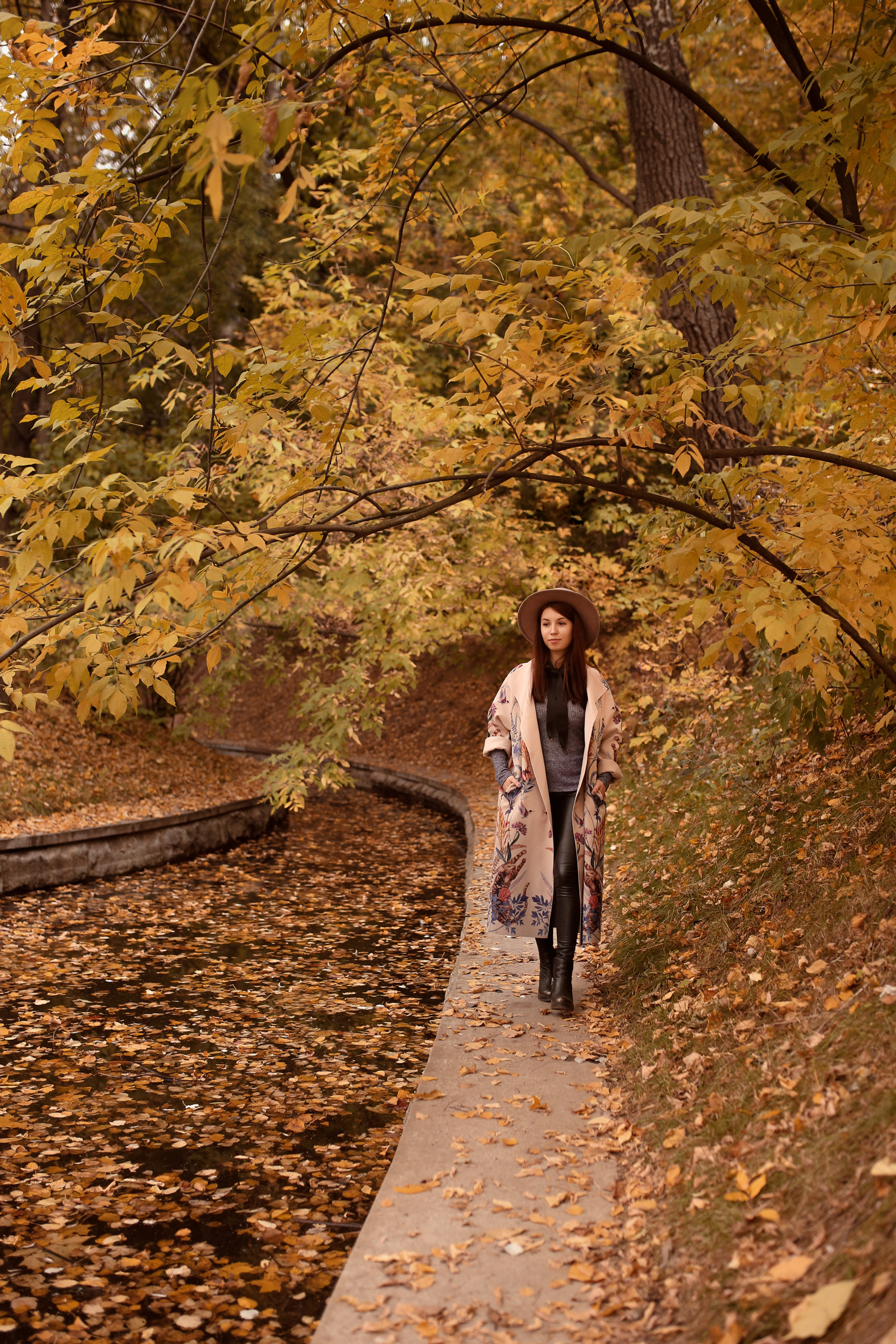 Екатерина. Осень в Нескучном саду