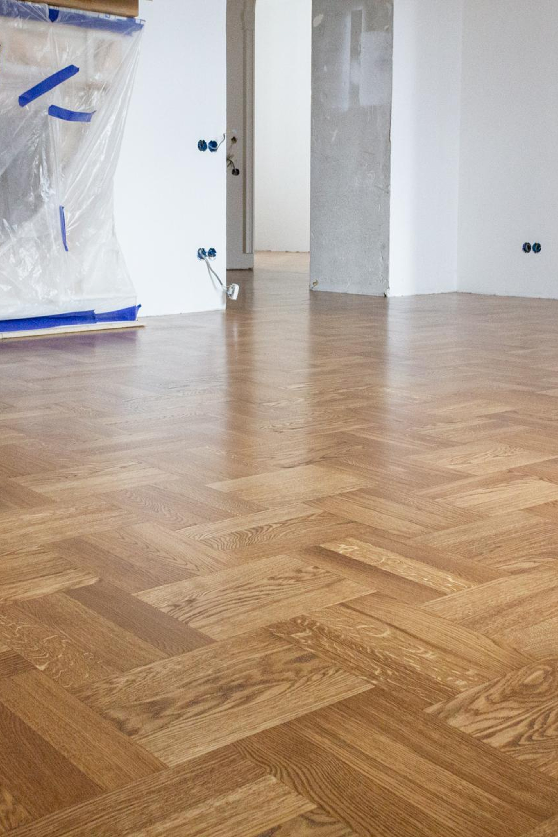 Тонировка паркета