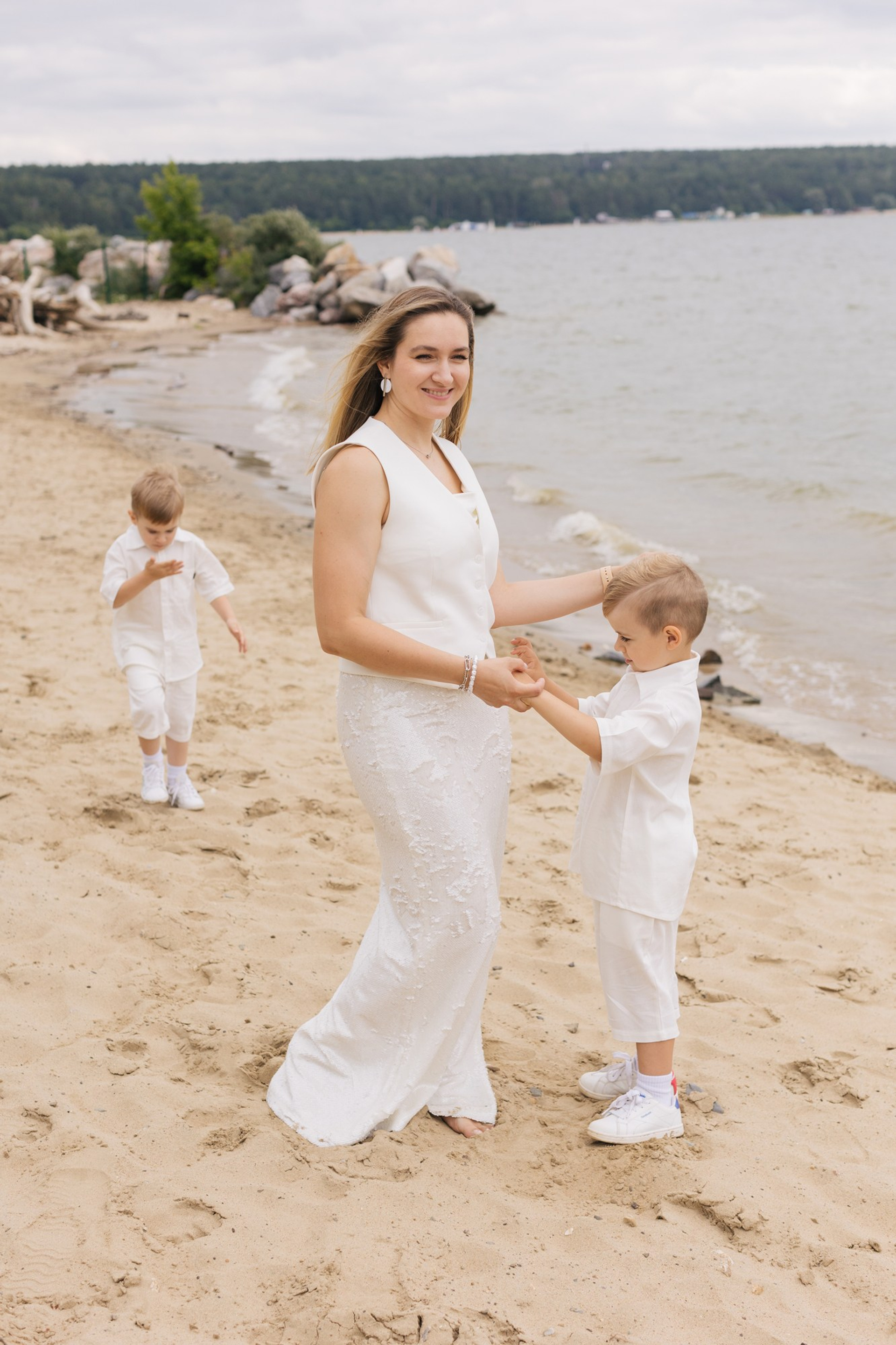 Семейная фотопрогулка на море