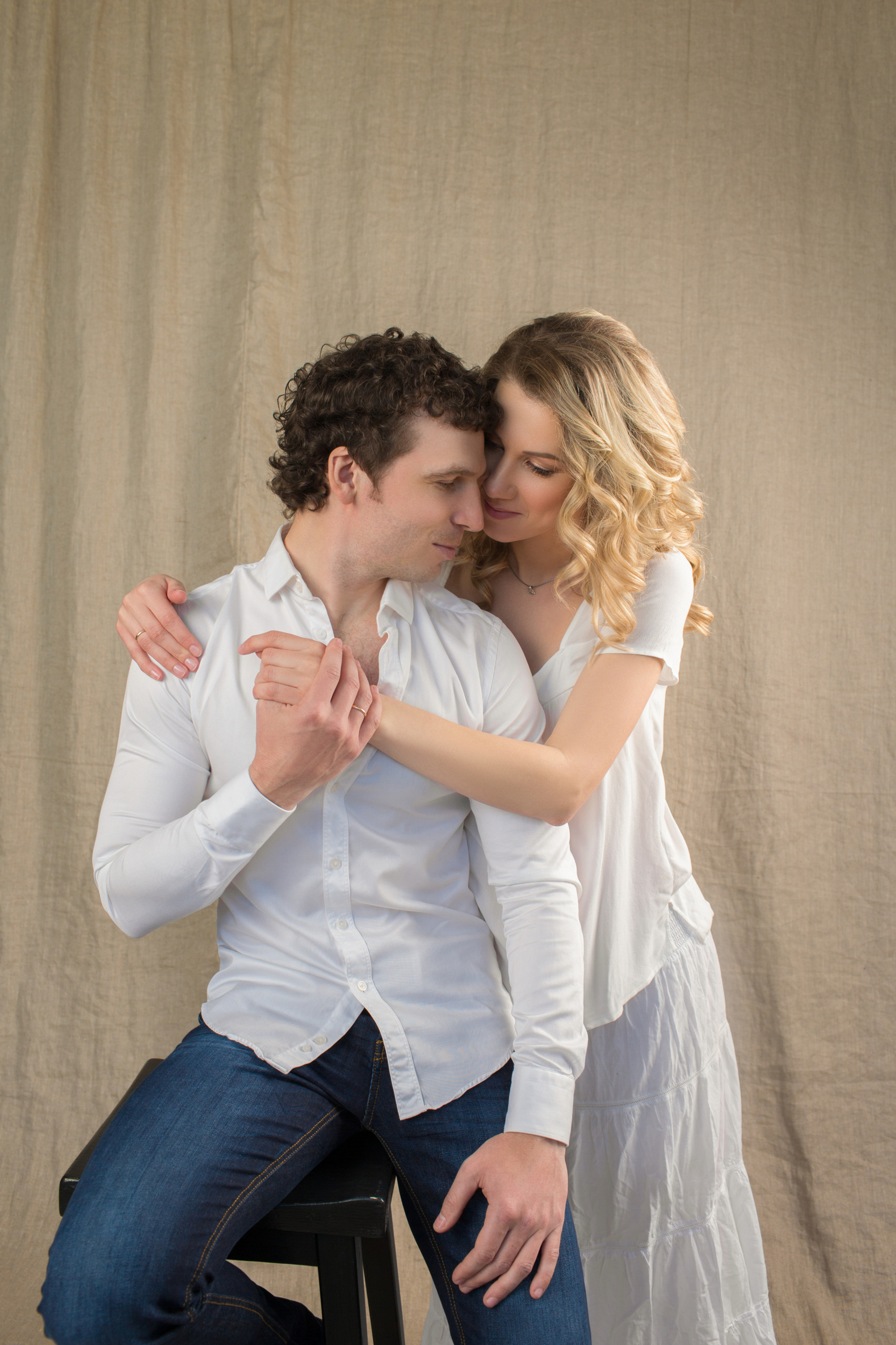 Съемка для троих