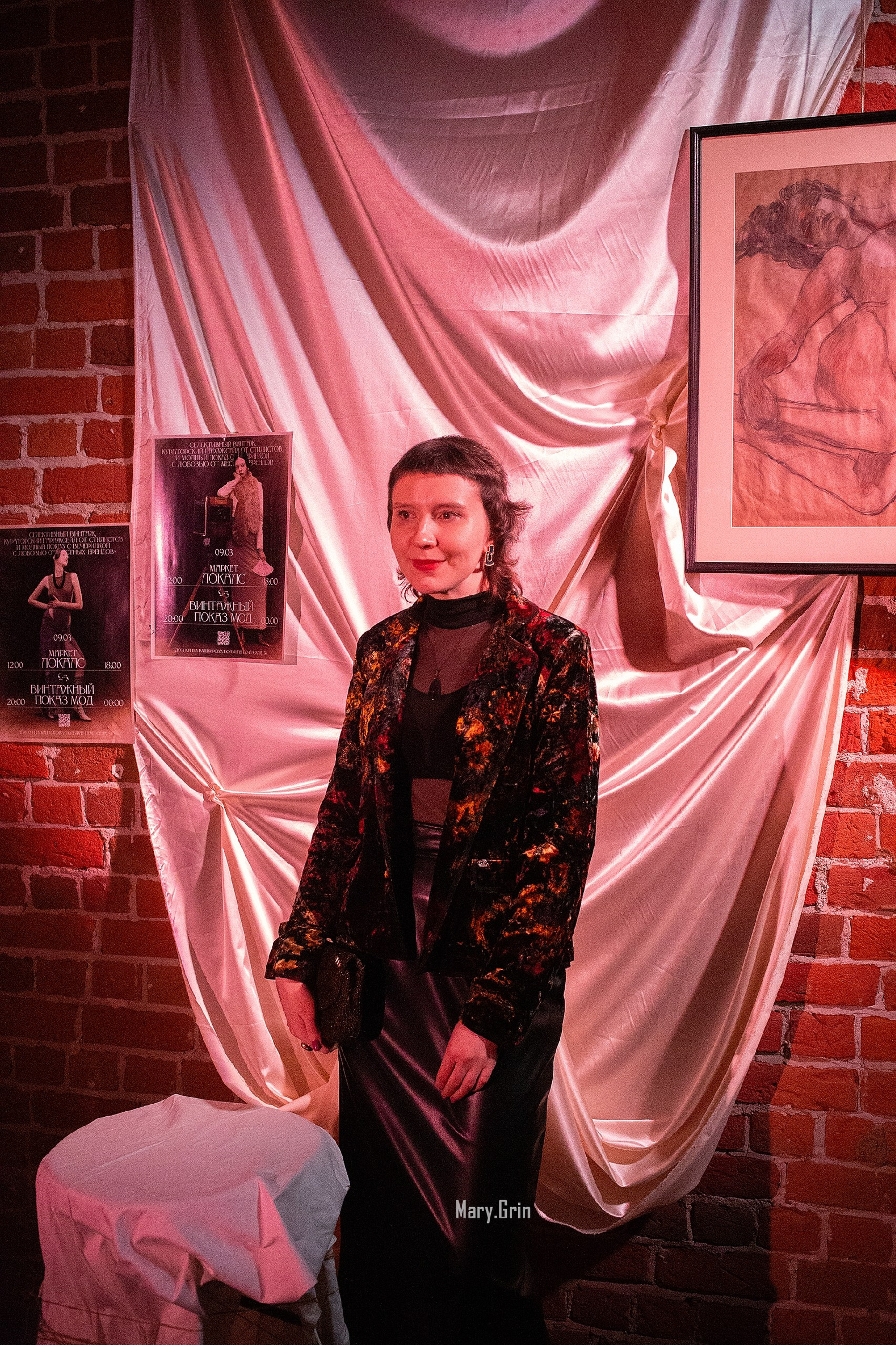 Винтажное фэшн-шоу в особняке Башкирова